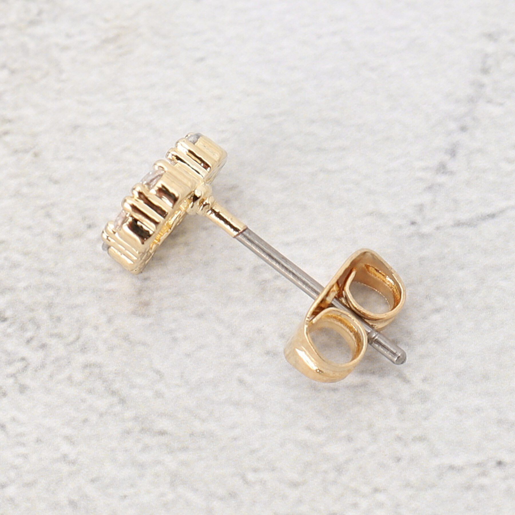 OPAQUE.CLIP「キラキラハートミニピアス」|ピアス|