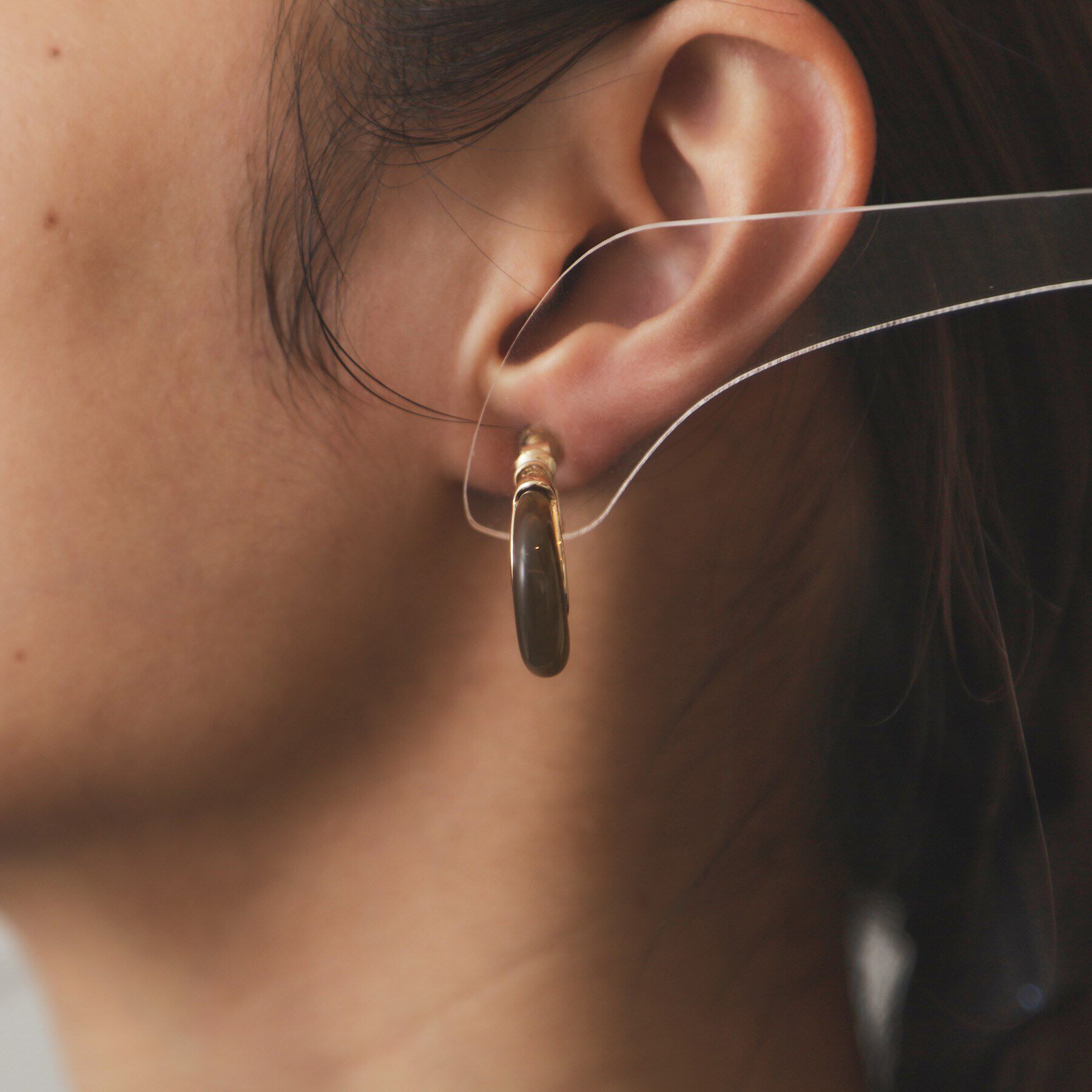 OPAQUE.CLIP「メタル&times;カラーイヤリング」|イヤリング|