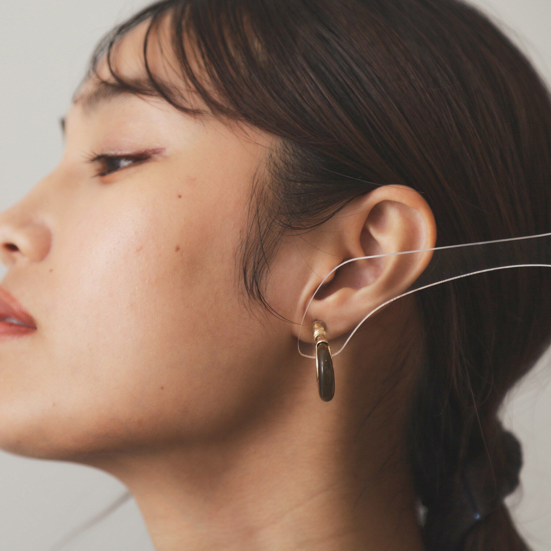 OPAQUE.CLIP「メタル&times;カラーイヤリング」|イヤリング|