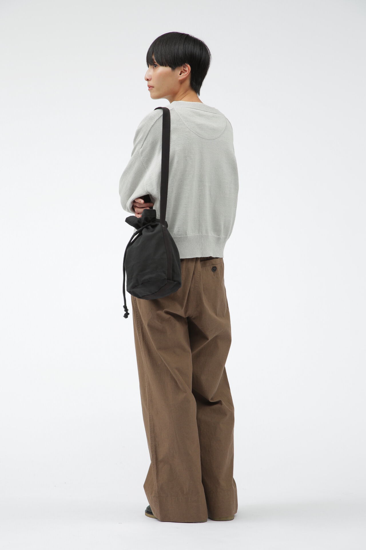 MHL.「COATED DRY COTTON」|カーディガン|