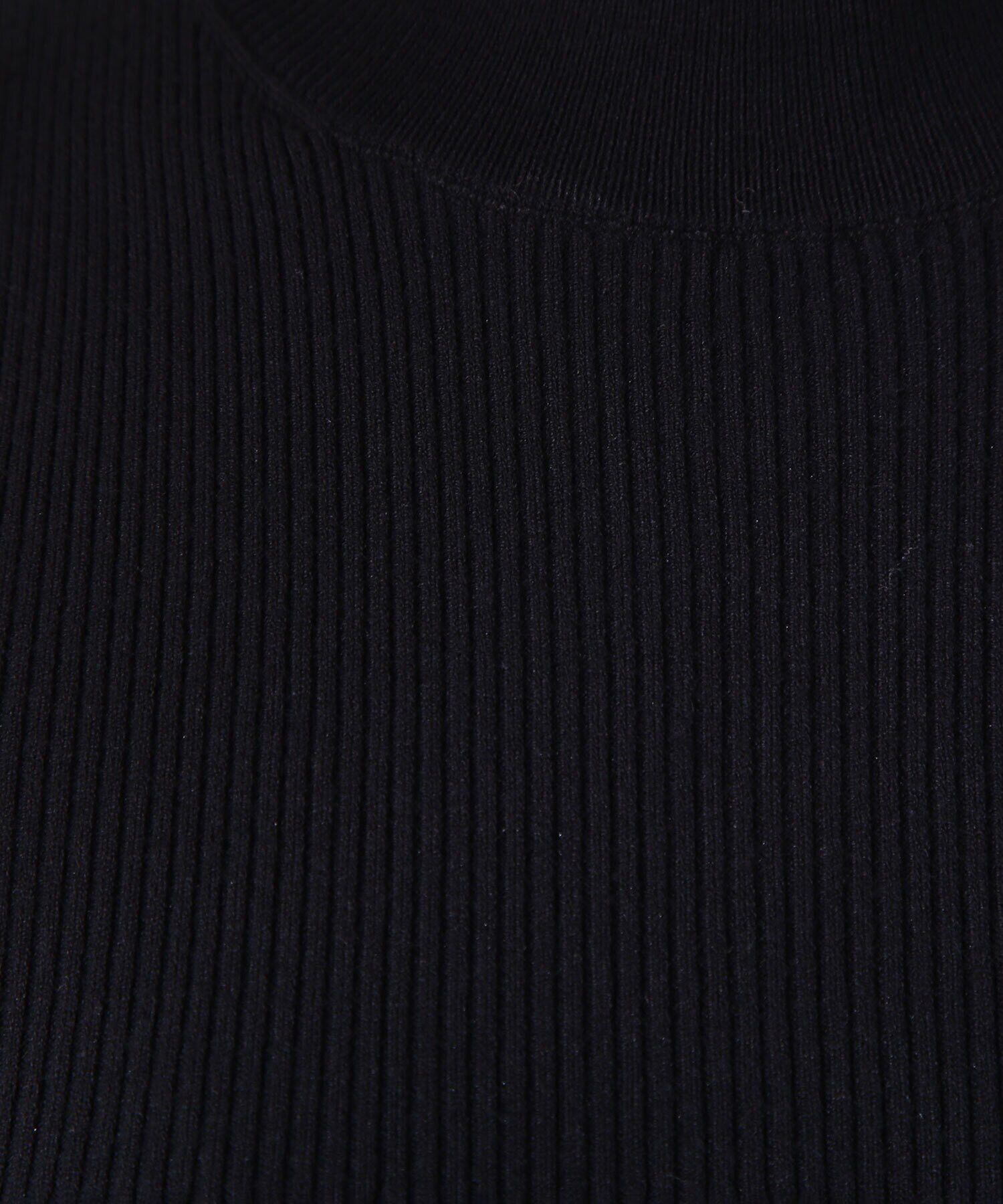  「ハイネックノースリーブリブニット」|ニット・セーター|