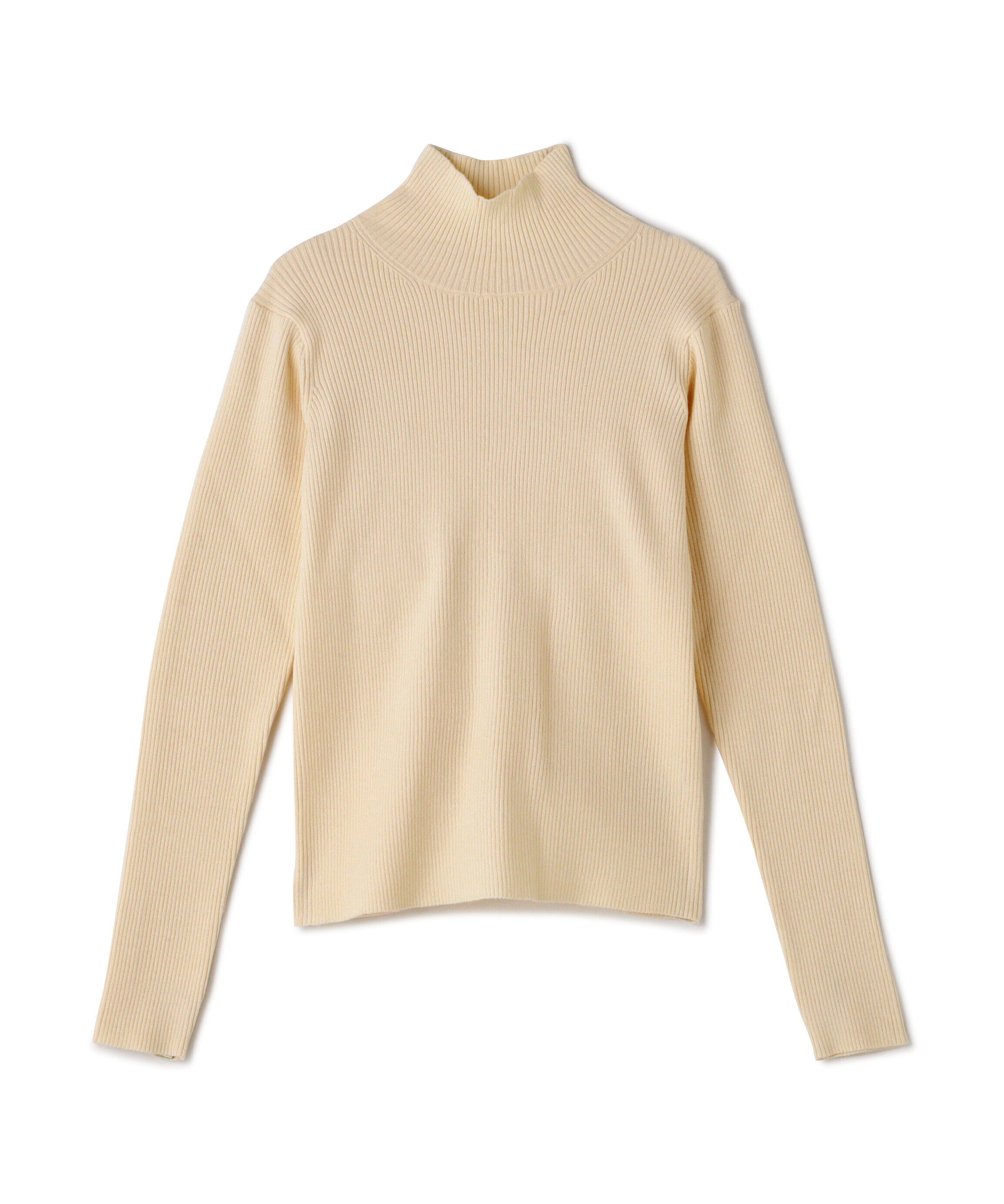  「チュールフリルトップス＆リブニット」|ニット・セーター|