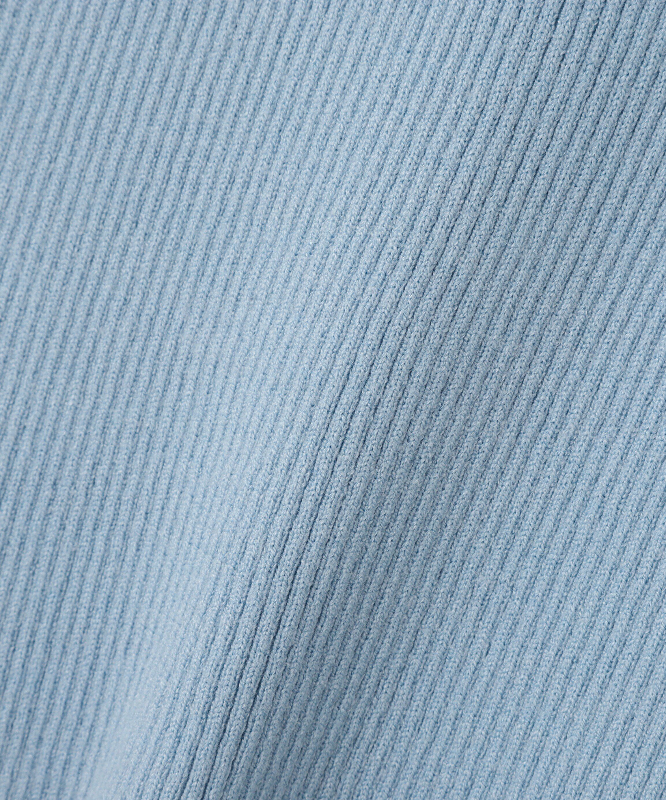  「エンブレムバイカラーリブニット」|ニット・セーター|