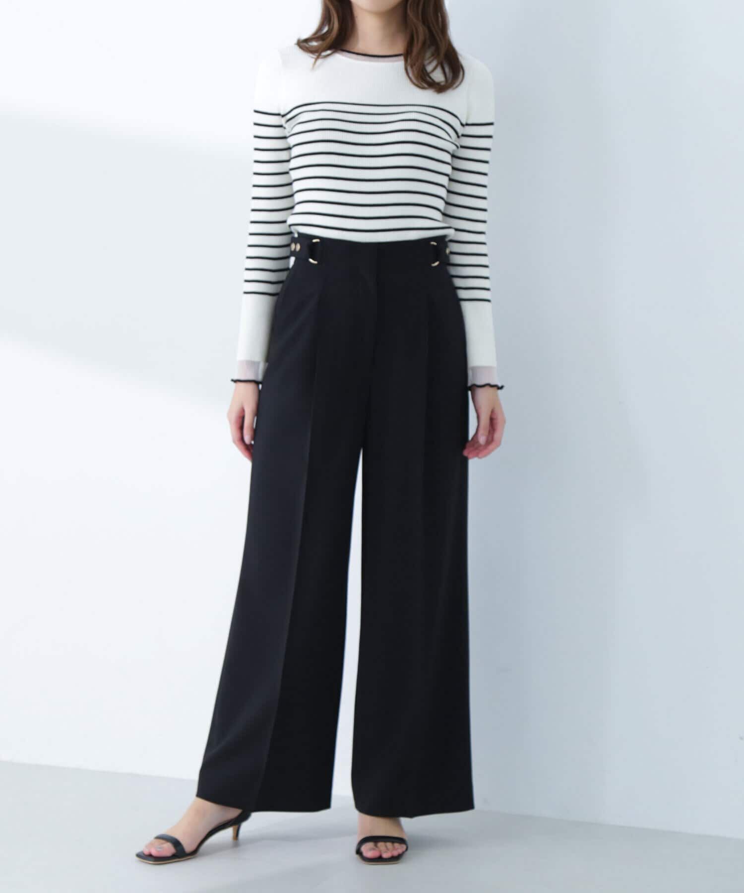  「メタルポイントハイウエストパンツ」|その他|