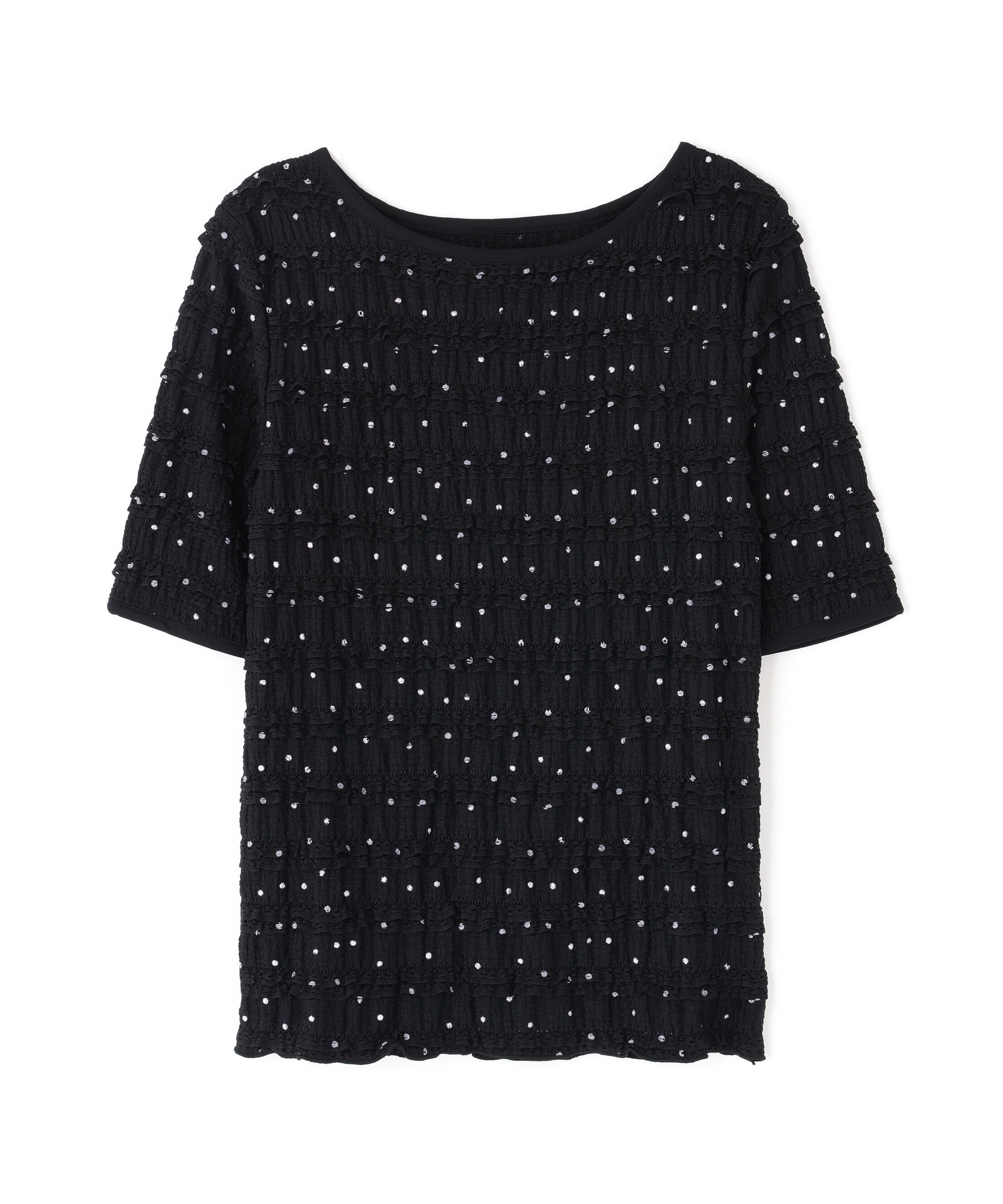  「ドットバイカラーカットソー」|Tシャツ・カットソー|