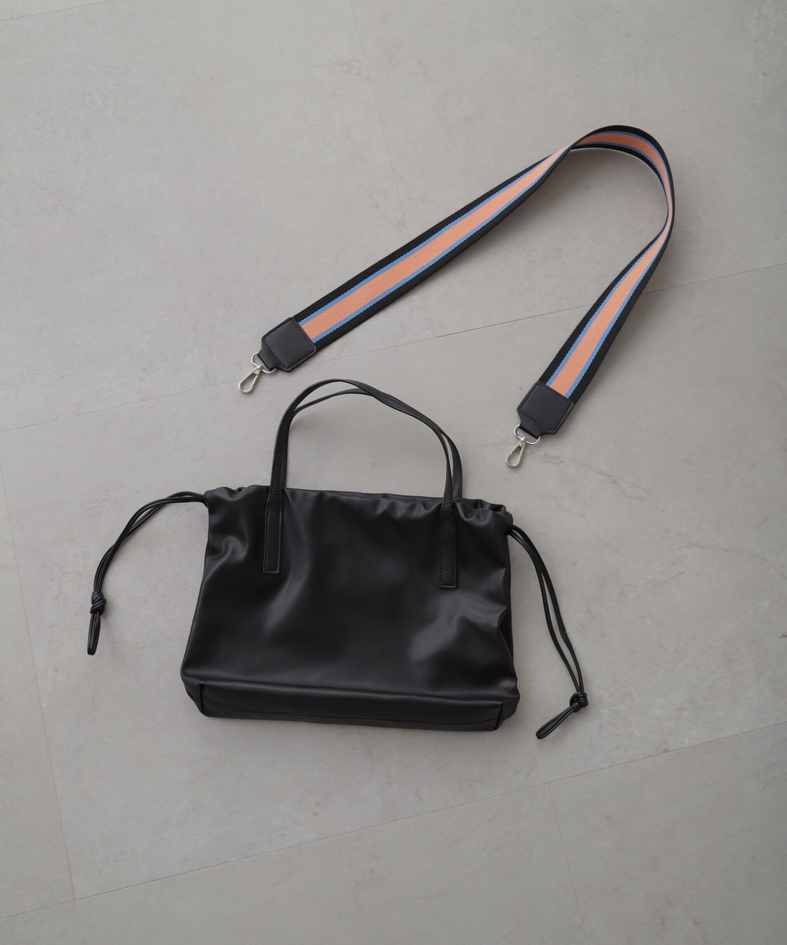  「テープ巾着バッグ」|その他|