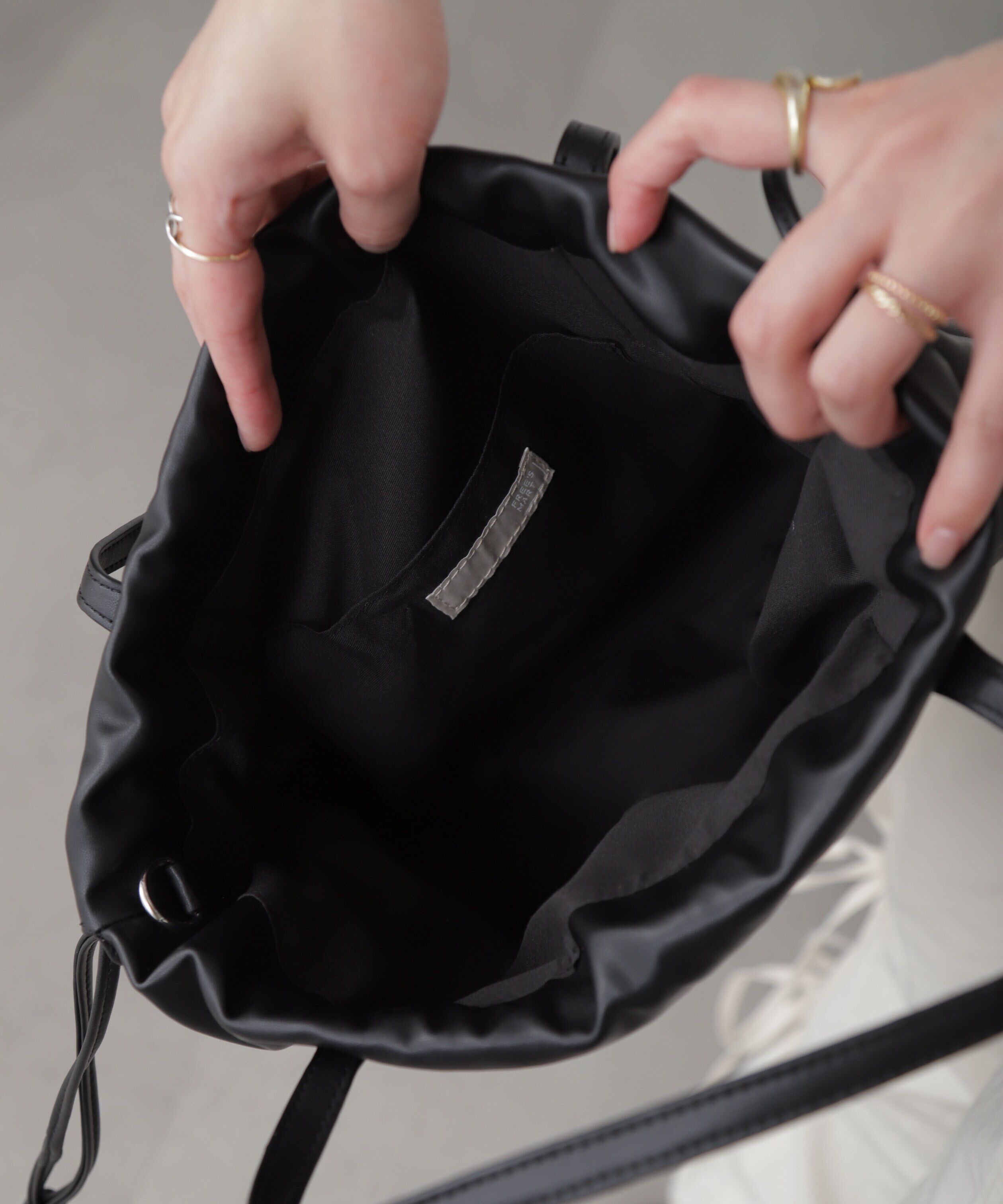  「テープ巾着バッグ」|その他|