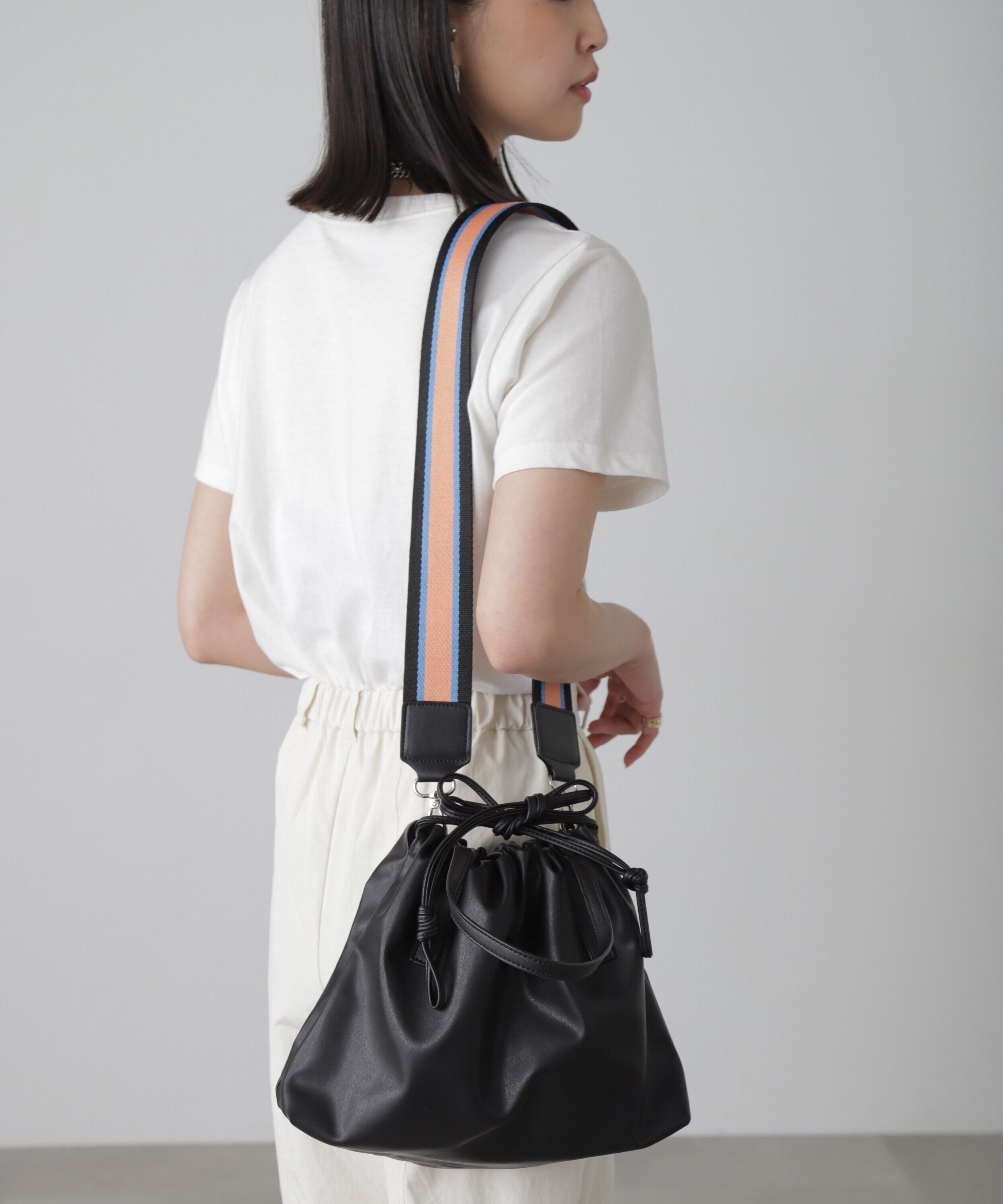  「テープ巾着バッグ」|その他|