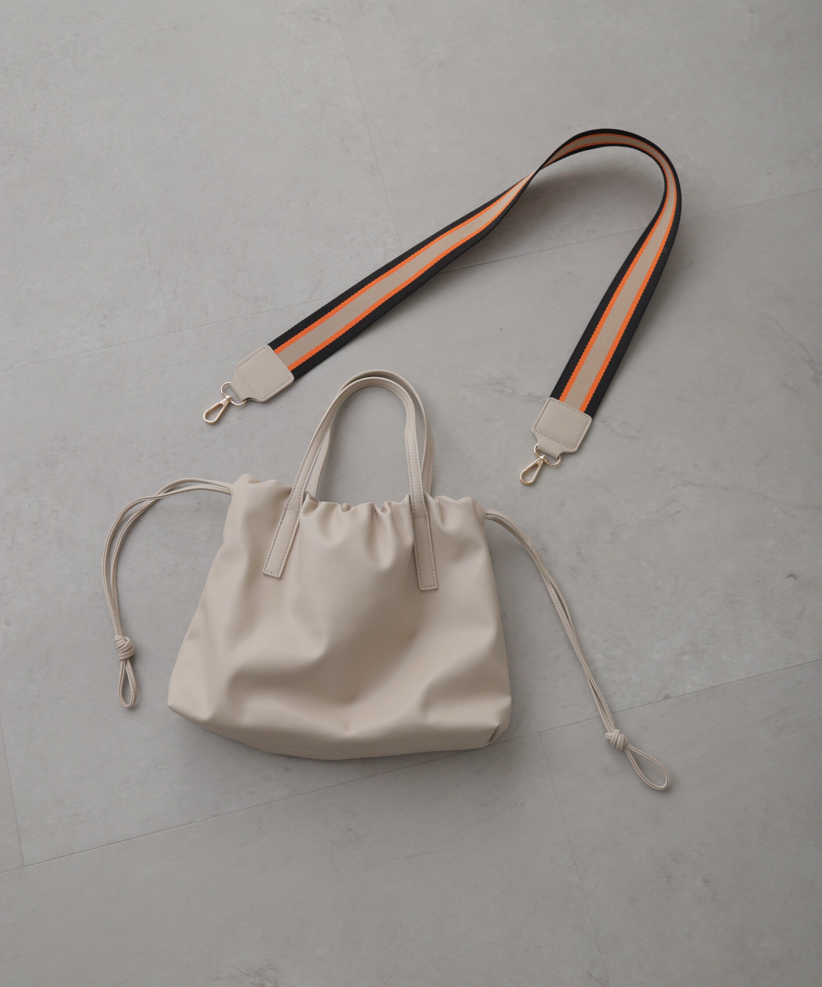  「テープ巾着バッグ」|その他|