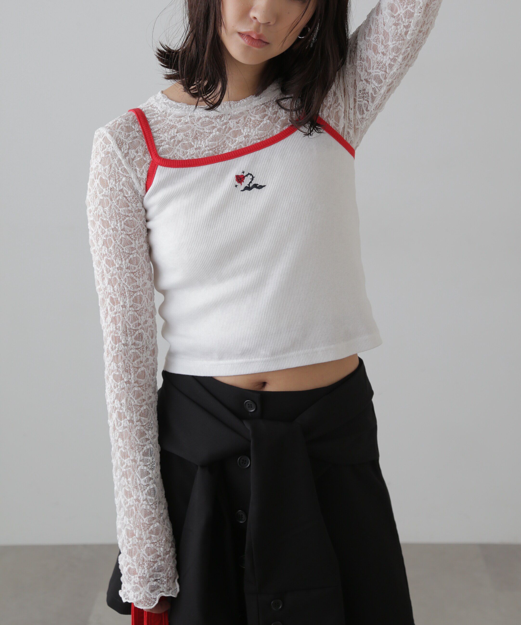  「full_kado キャミソール」|Tシャツ・カットソー|