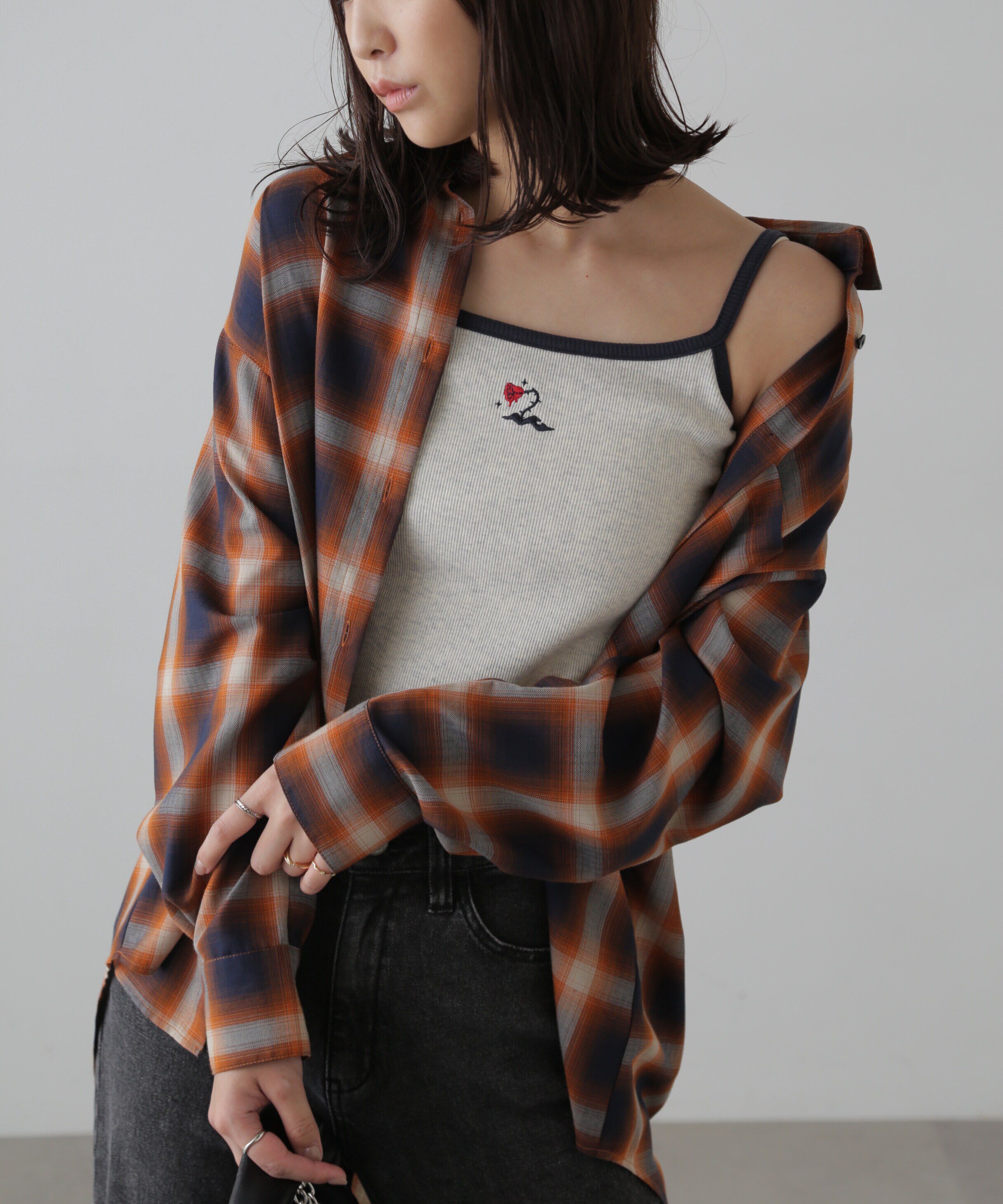  「full_kado キャミソール」|Tシャツ・カットソー|