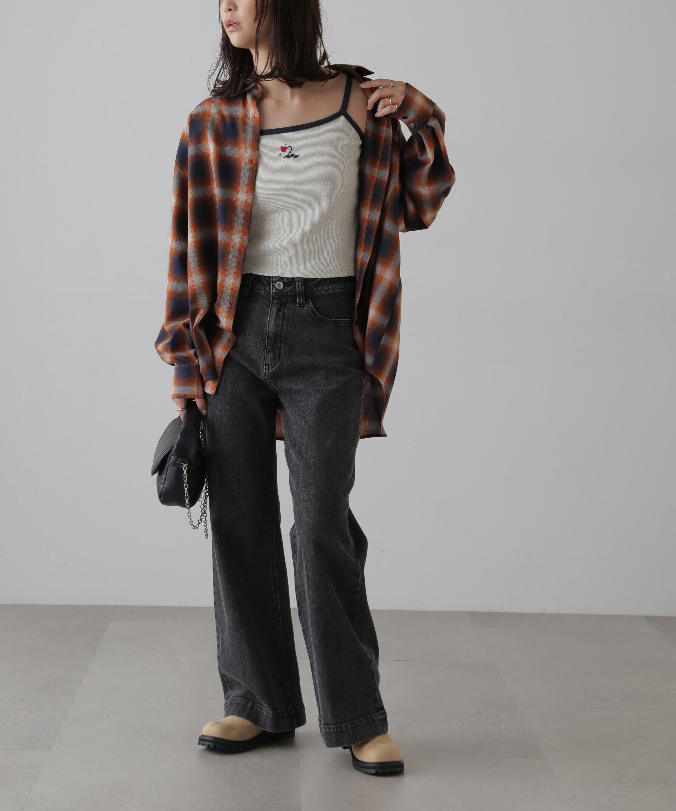  「full_kado キャミソール」|Tシャツ・カットソー|