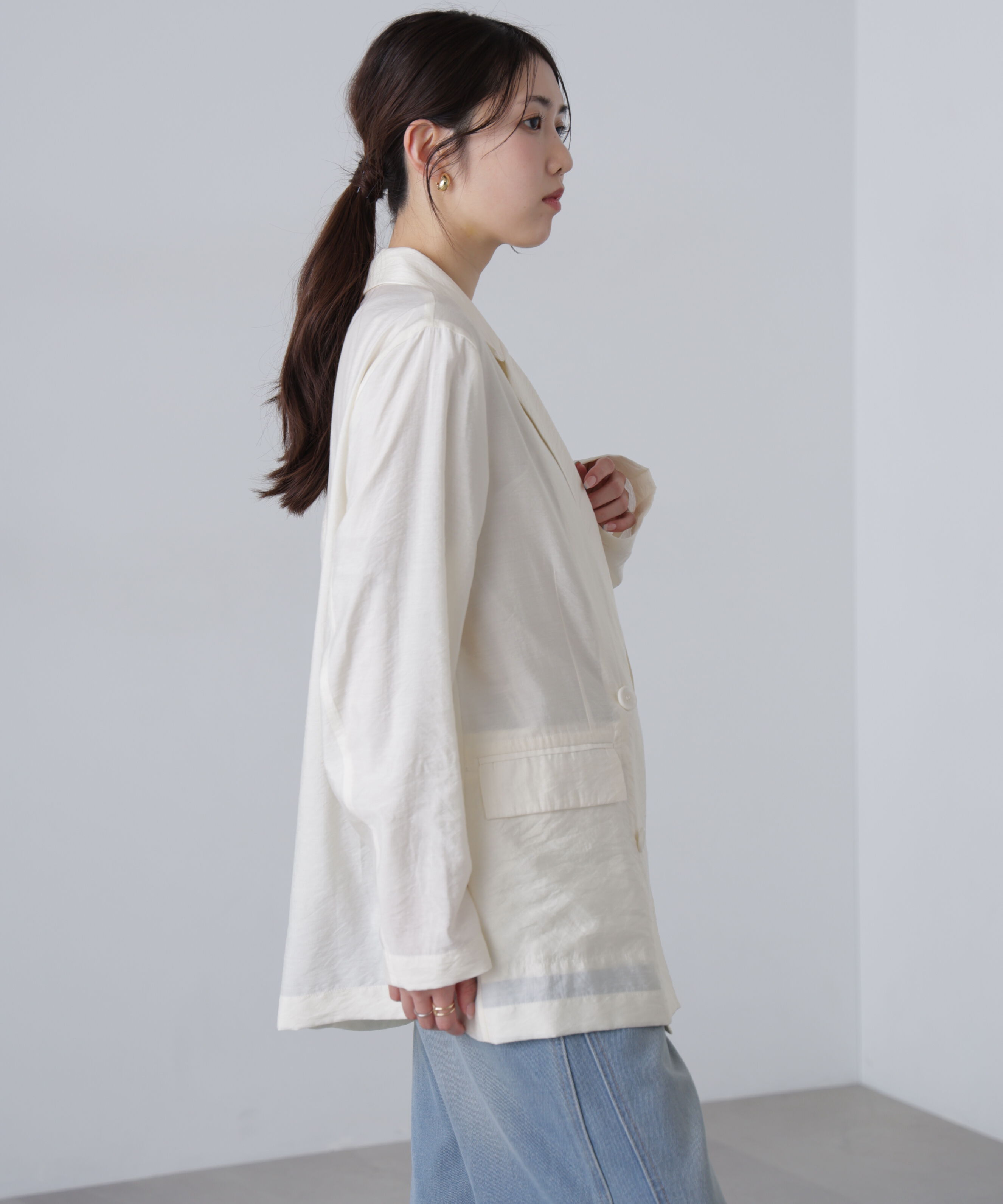  「シアーダブルテーラードジャケット」|その他|