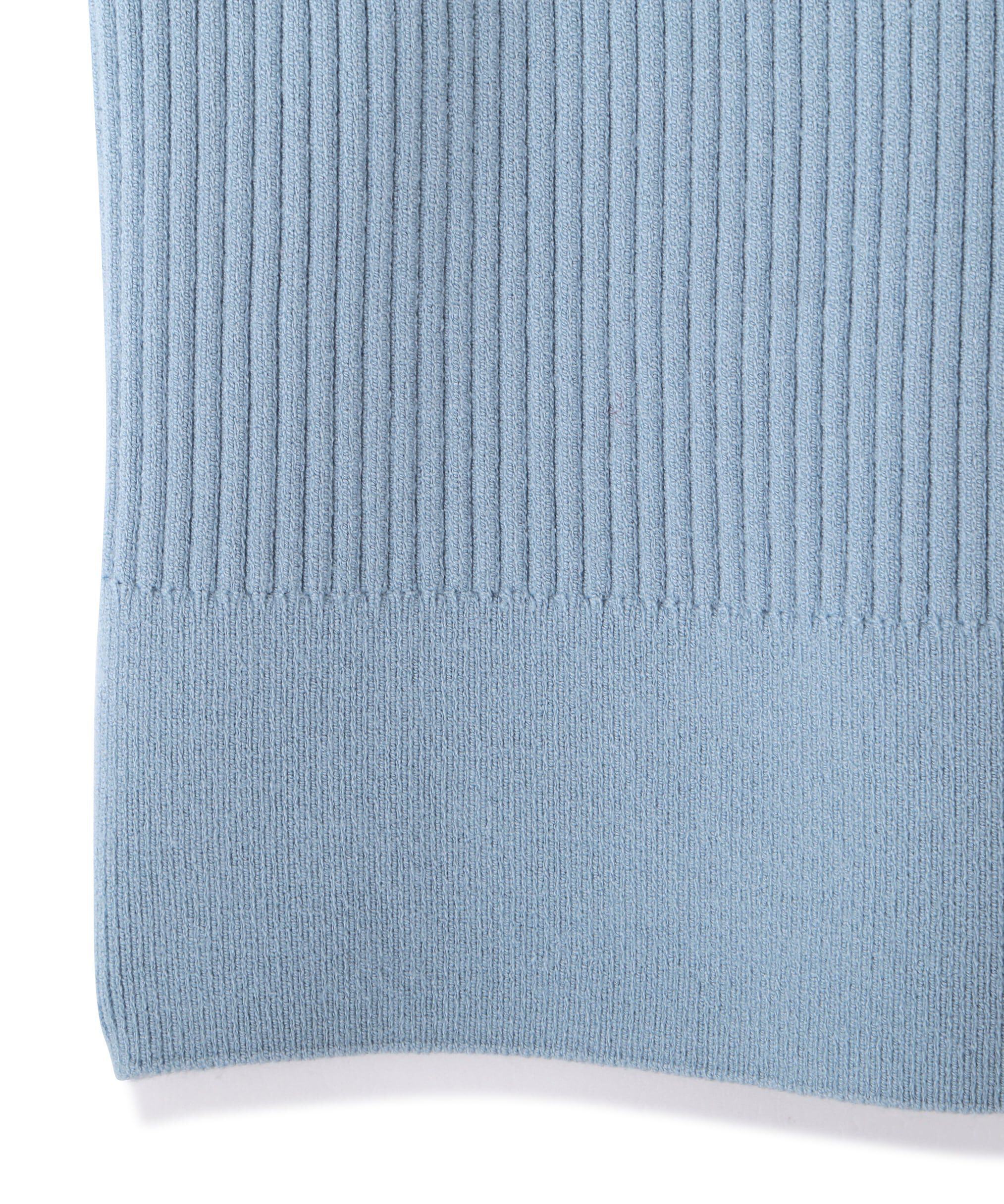  「衿付きリブニット」|ニット・セーター|