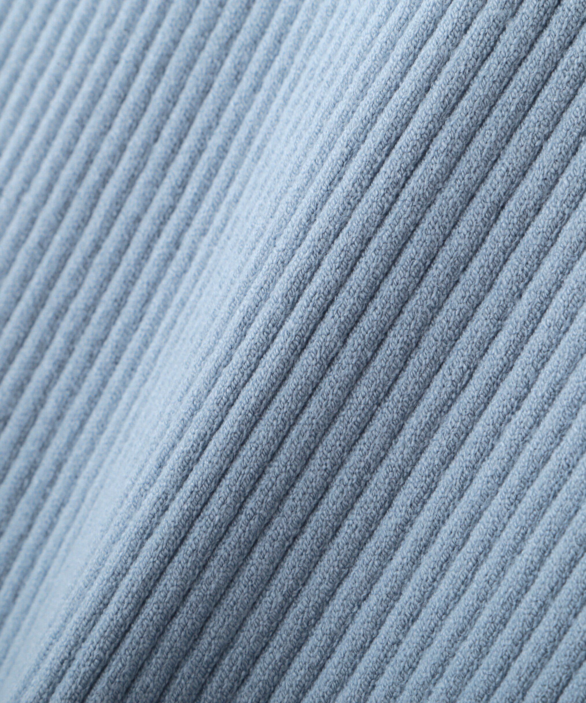  「衿付きリブニット」|ニット・セーター|