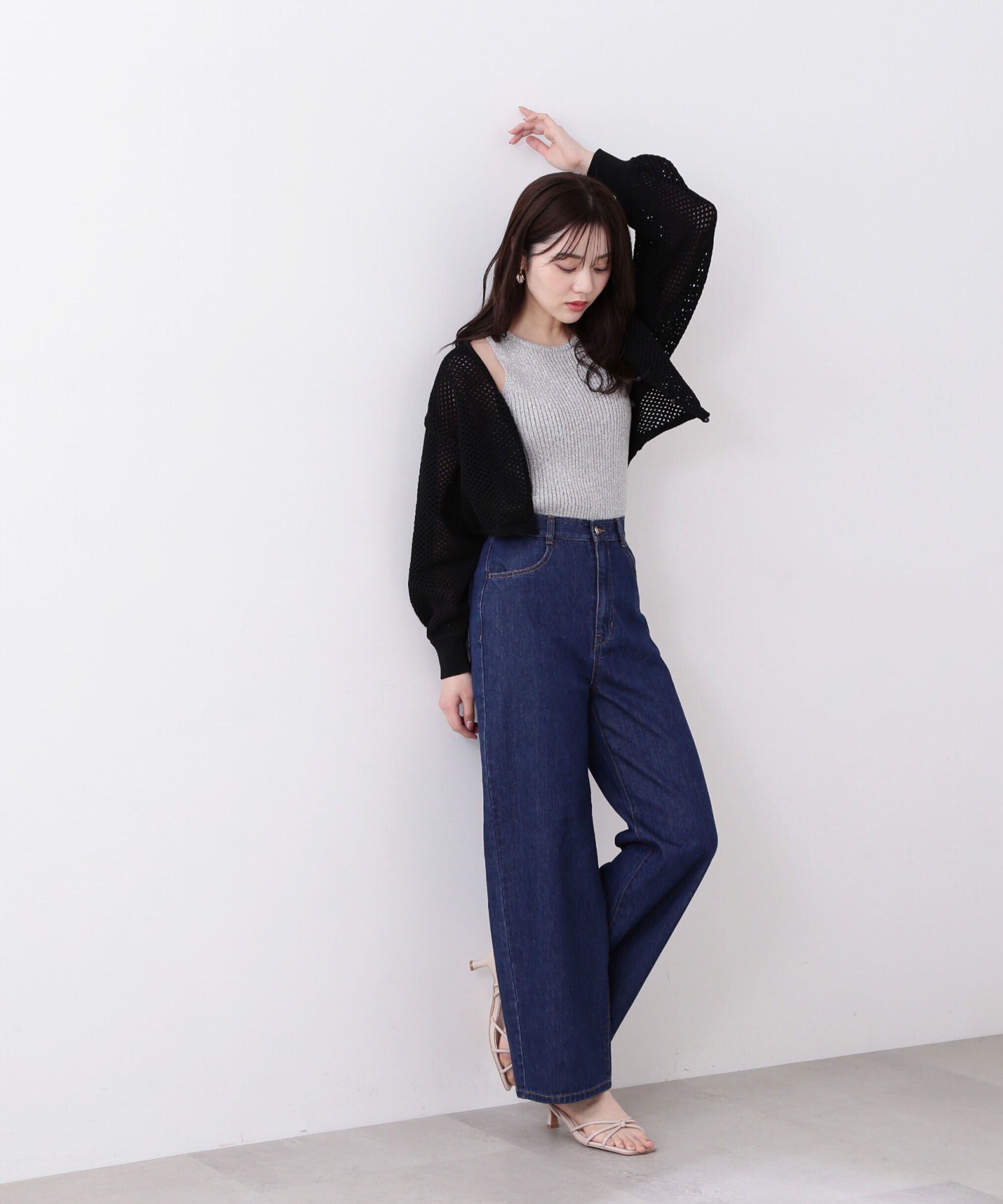 PROPORTION BODY DRESSING「メッシュボレロカーディガン」|カーディガン|