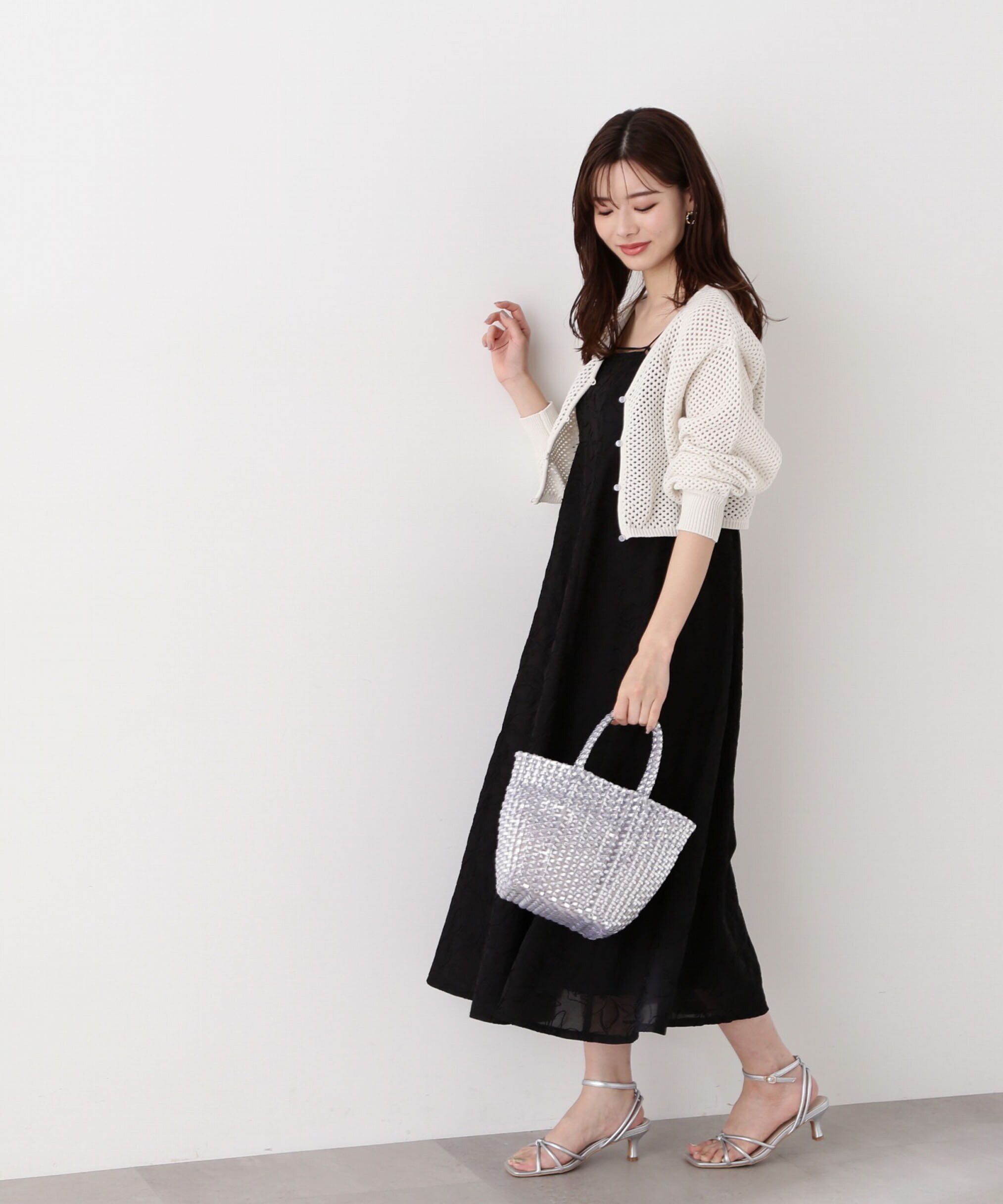 PROPORTION BODY DRESSING「メッシュボレロカーディガン」|カーディガン|