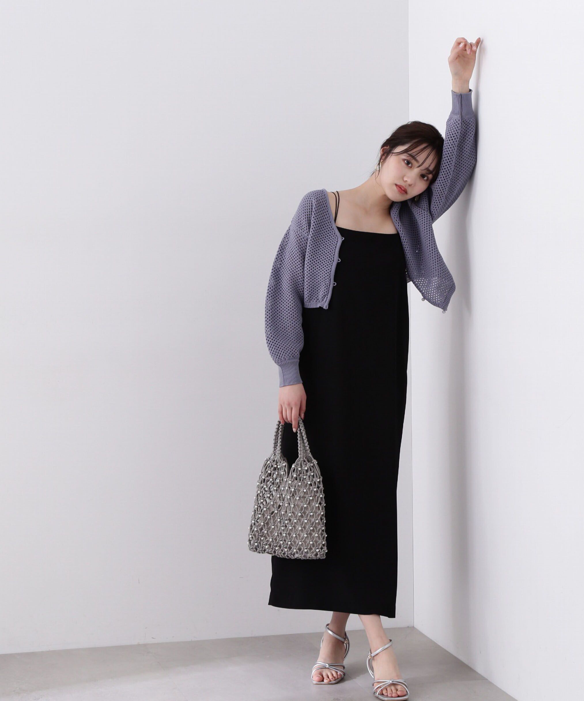 PROPORTION BODY DRESSING「メッシュボレロカーディガン」|カーディガン|