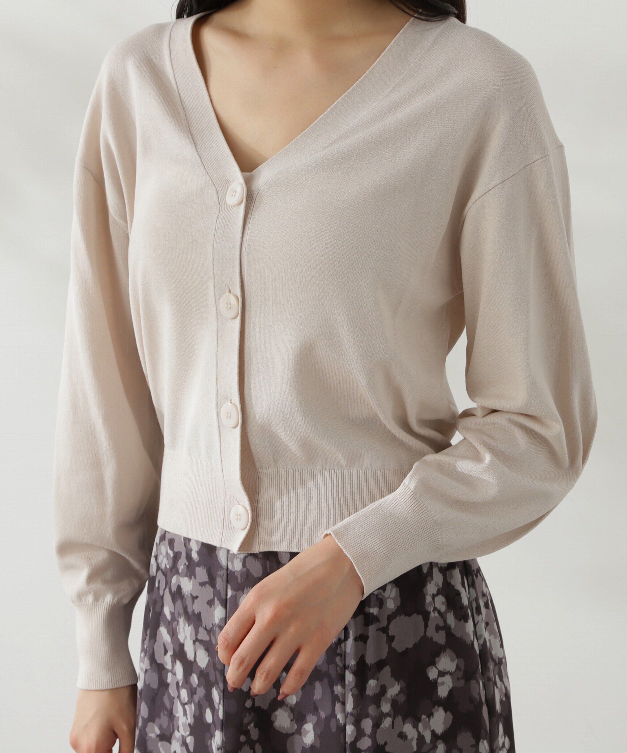 PROPORTION BODY DRESSING「ベーシックカーデ24AW」|カーディガン|