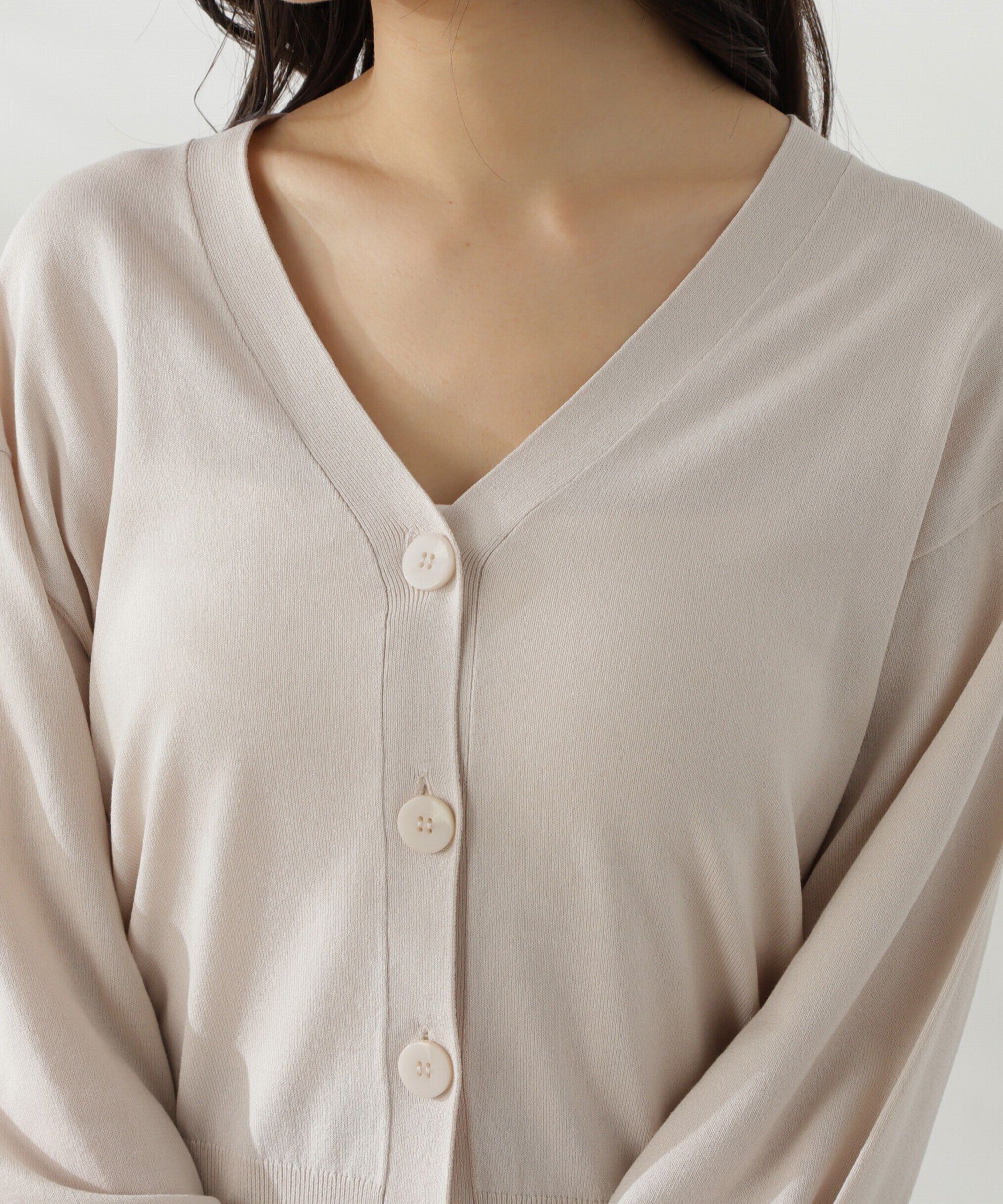 PROPORTION BODY DRESSING「ベーシックカーデ24AW」|カーディガン|