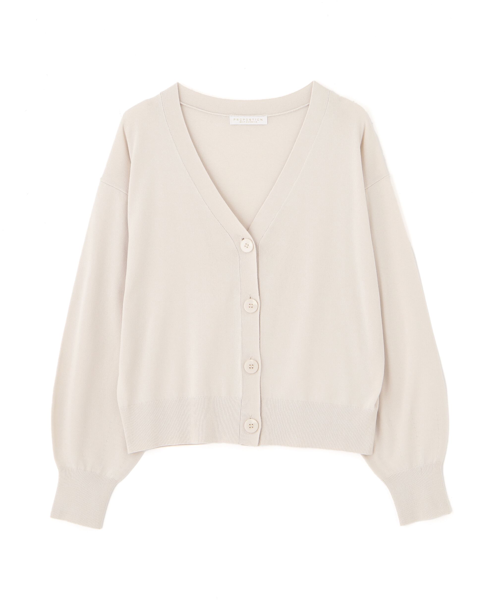 PROPORTION BODY DRESSING「ベーシックカーデ24AW」|カーディガン|
