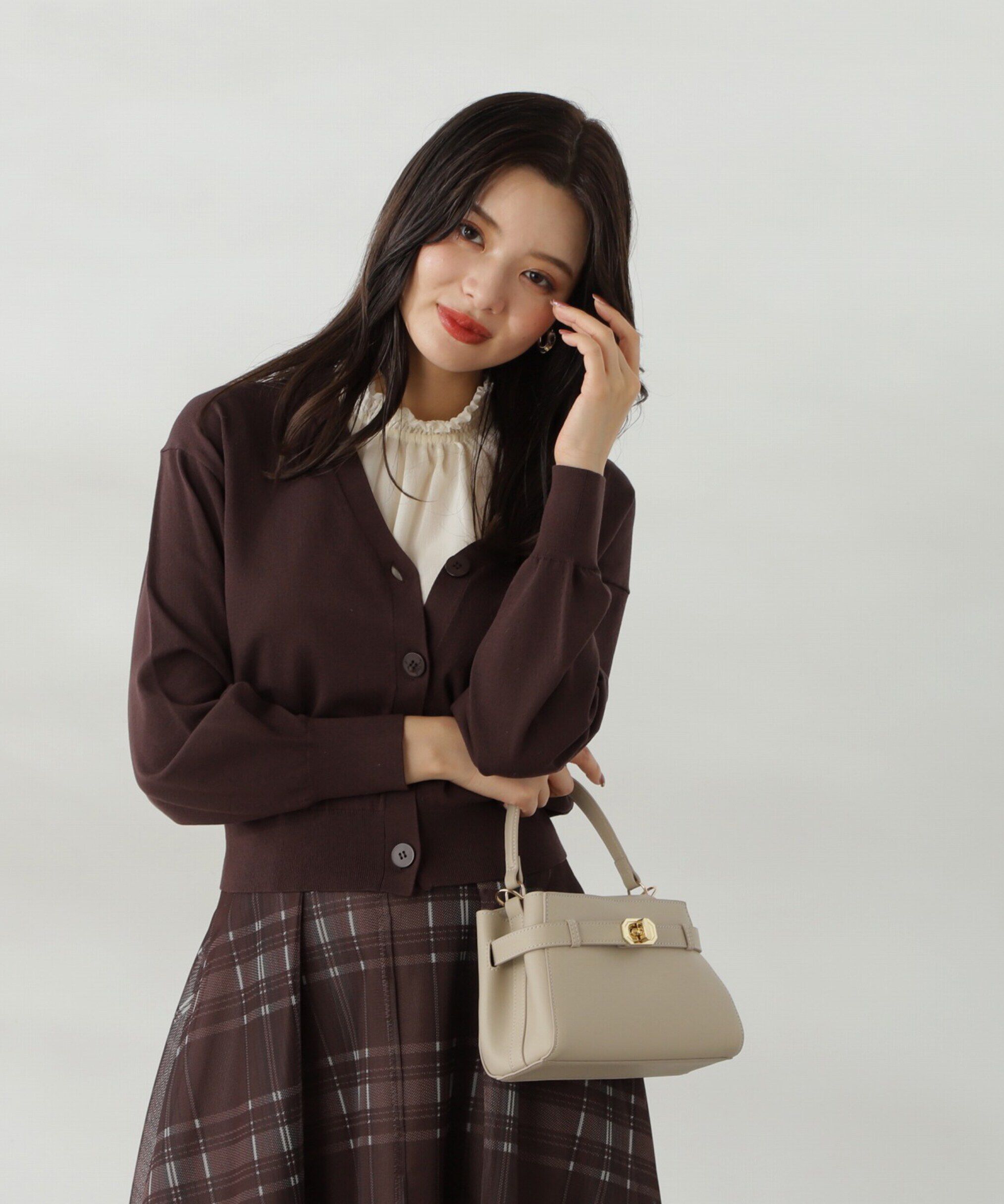 PROPORTION BODY DRESSING「ベーシックカーデ24AW」|カーディガン|