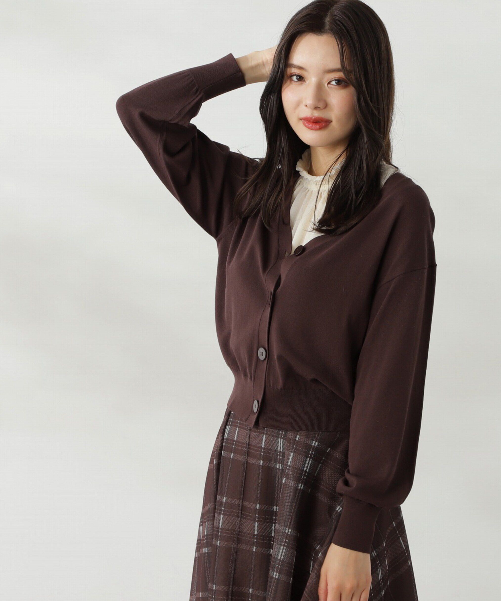 PROPORTION BODY DRESSING「ベーシックカーデ24AW」|カーディガン|