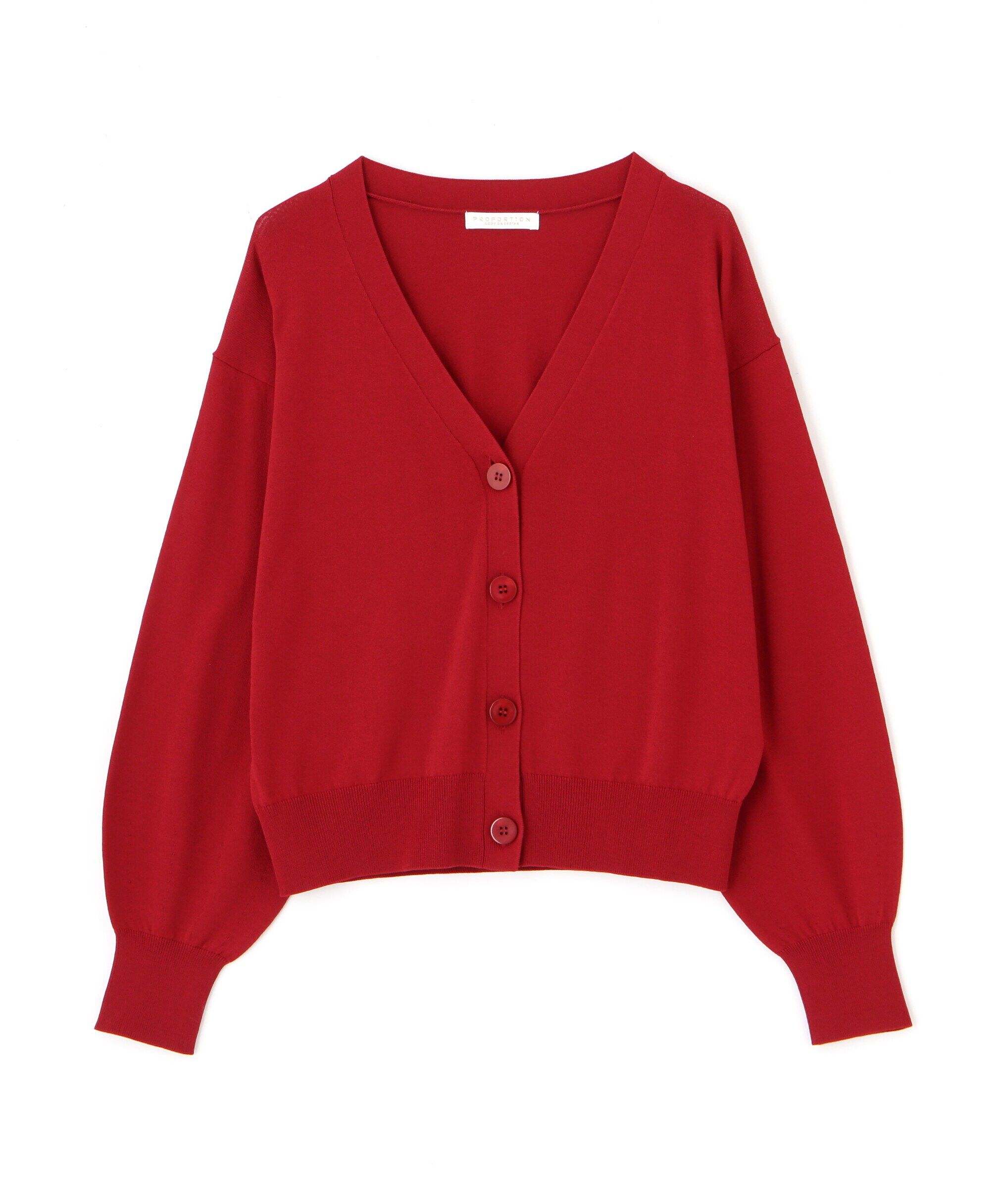 PROPORTION BODY DRESSING「ベーシックカーデ24AW」|カーディガン|