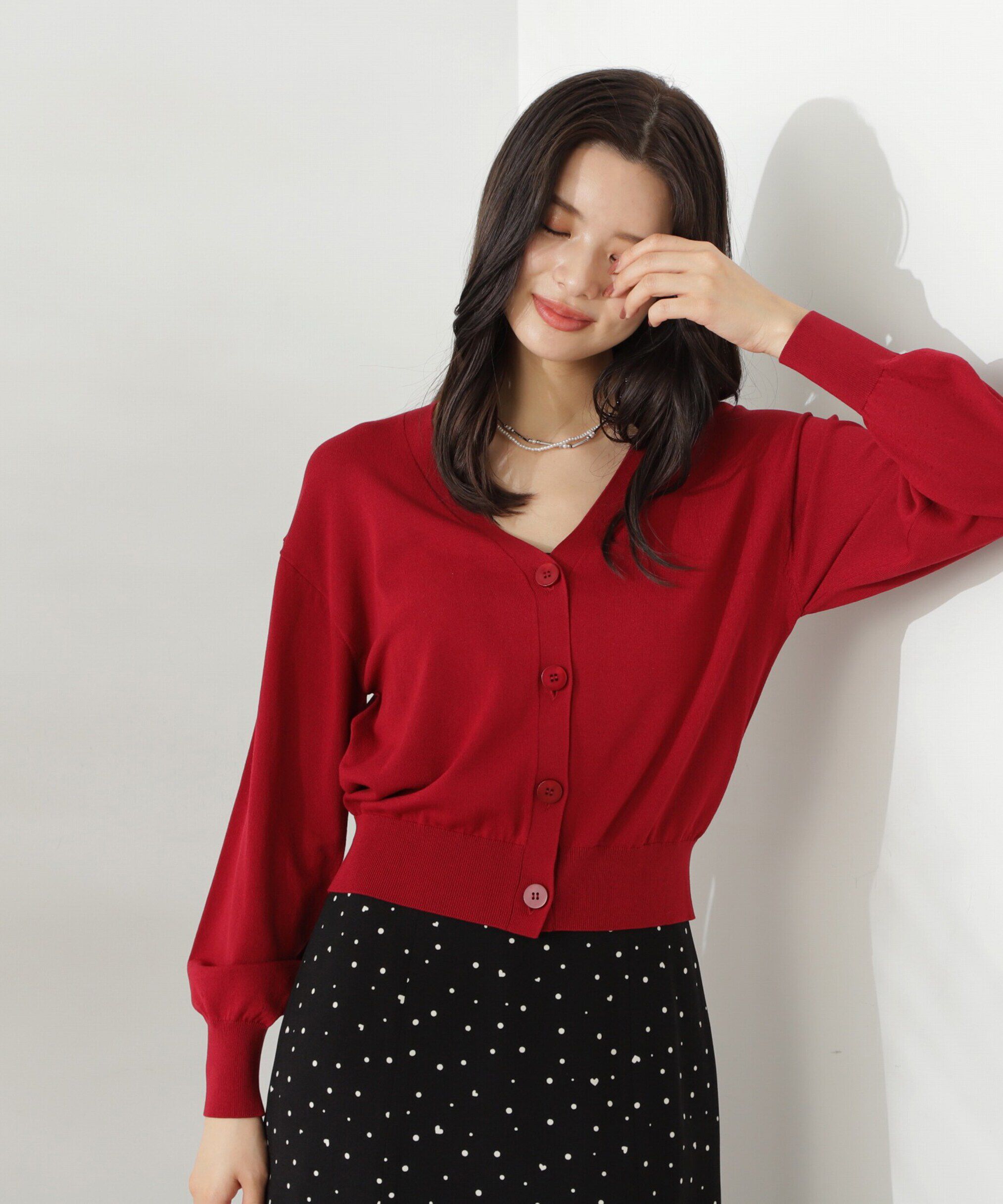 PROPORTION BODY DRESSING「ベーシックカーデ24AW」|カーディガン|