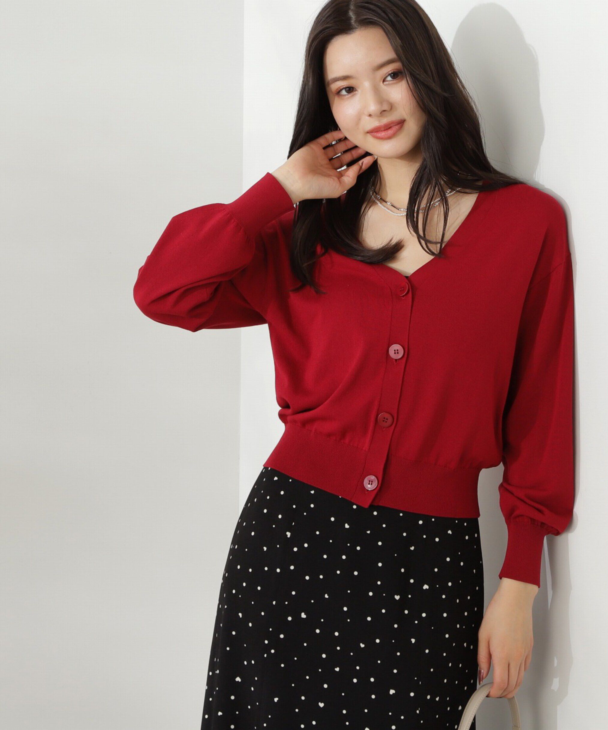 PROPORTION BODY DRESSING「ベーシックカーデ24AW」|カーディガン|