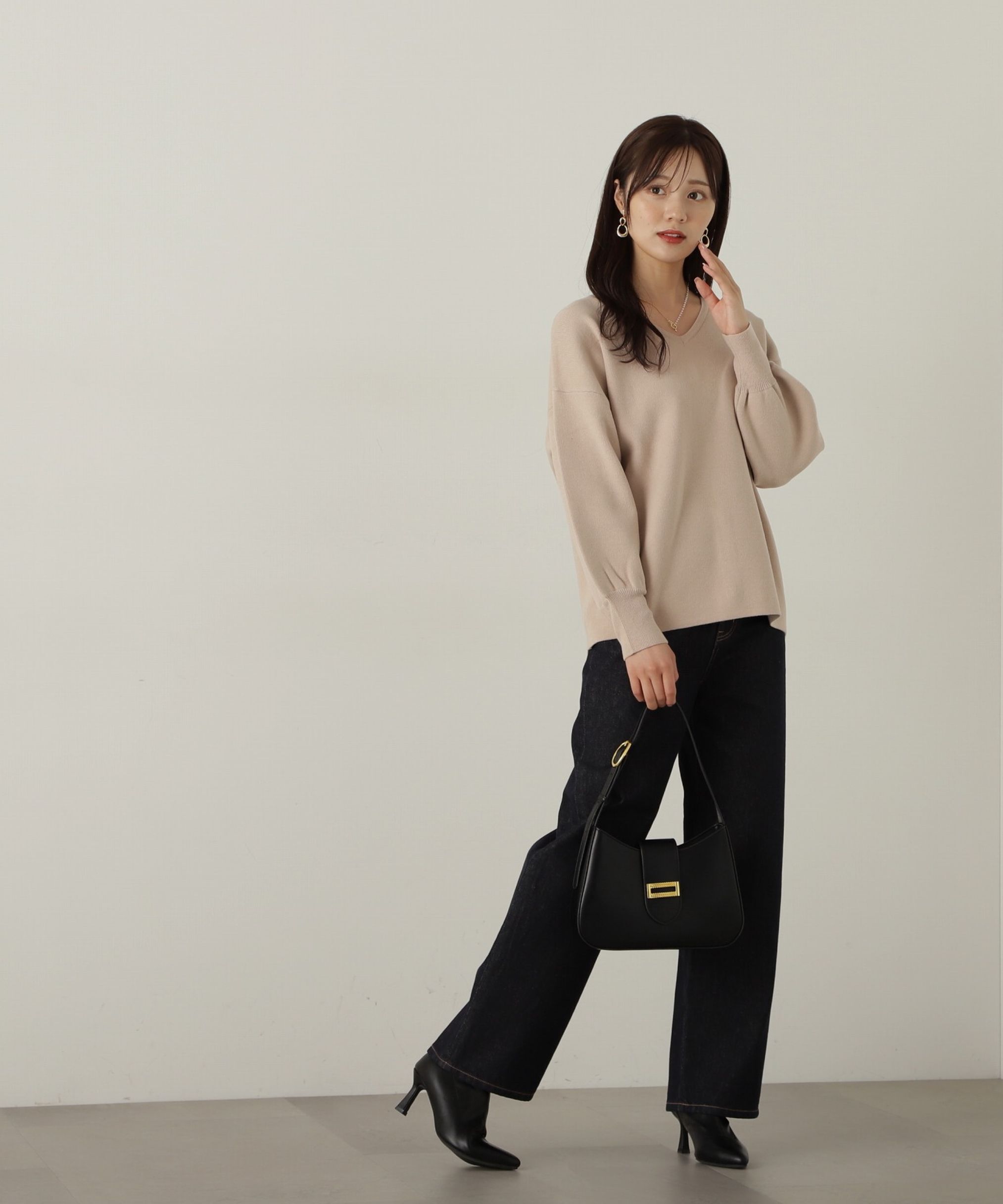 PROPORTION BODY DRESSING「90sストレートデニムライクパンツ　24AW」|その他|