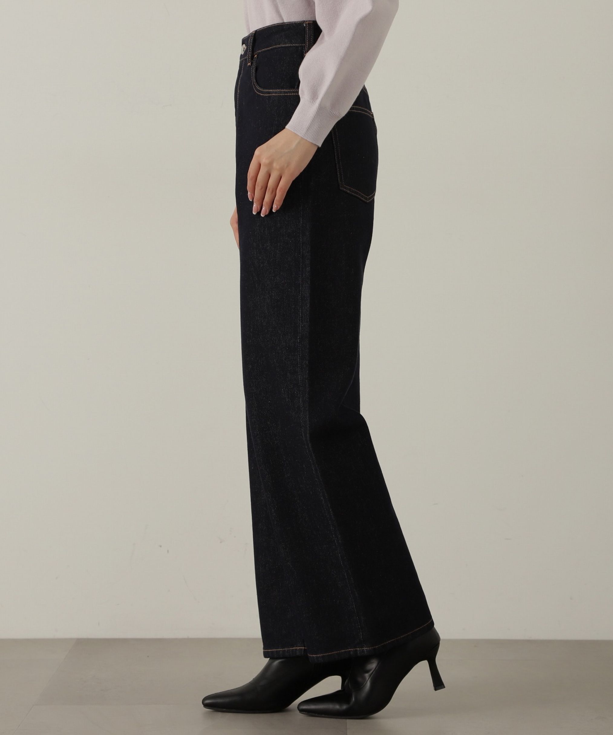 PROPORTION BODY DRESSING「90sストレートデニムライクパンツ　24AW」|その他|