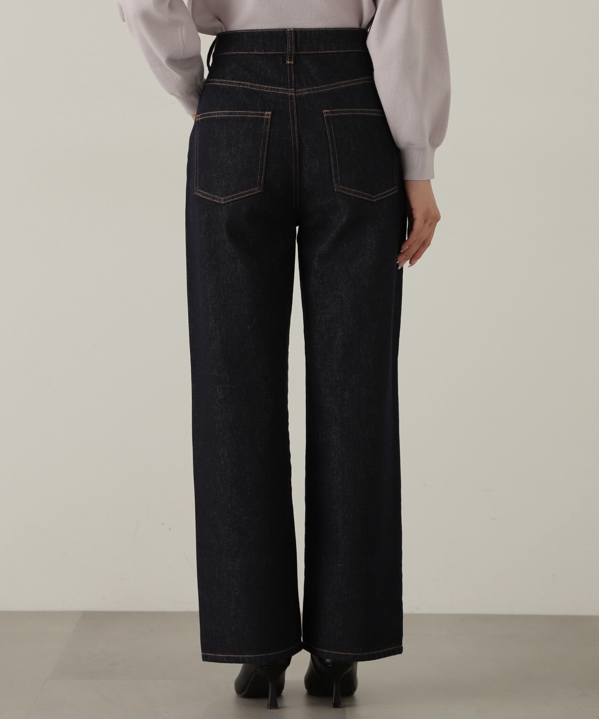 PROPORTION BODY DRESSING「90sストレートデニムライクパンツ　24AW」|その他|