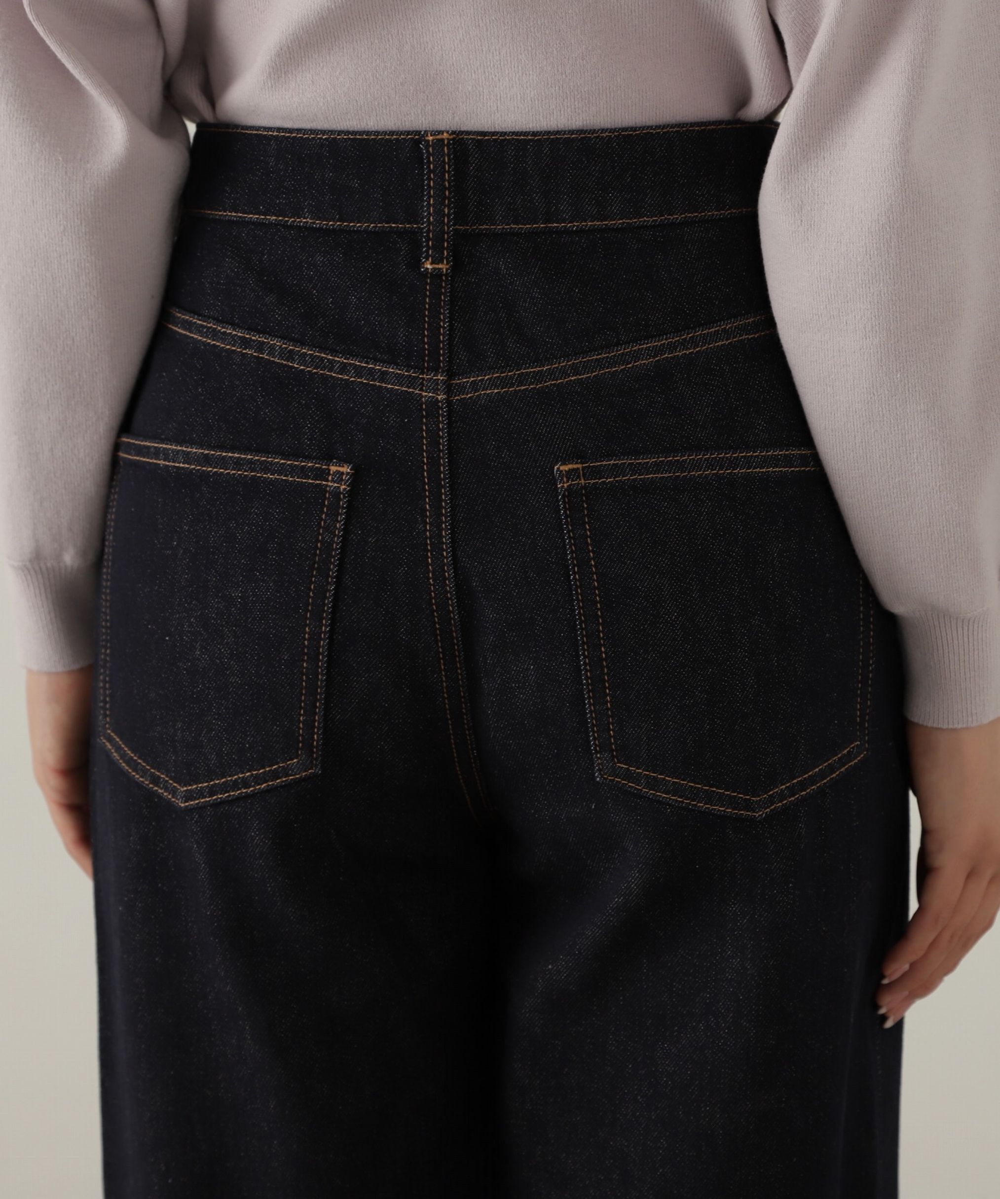 PROPORTION BODY DRESSING「90sストレートデニムライクパンツ　24AW」|その他|