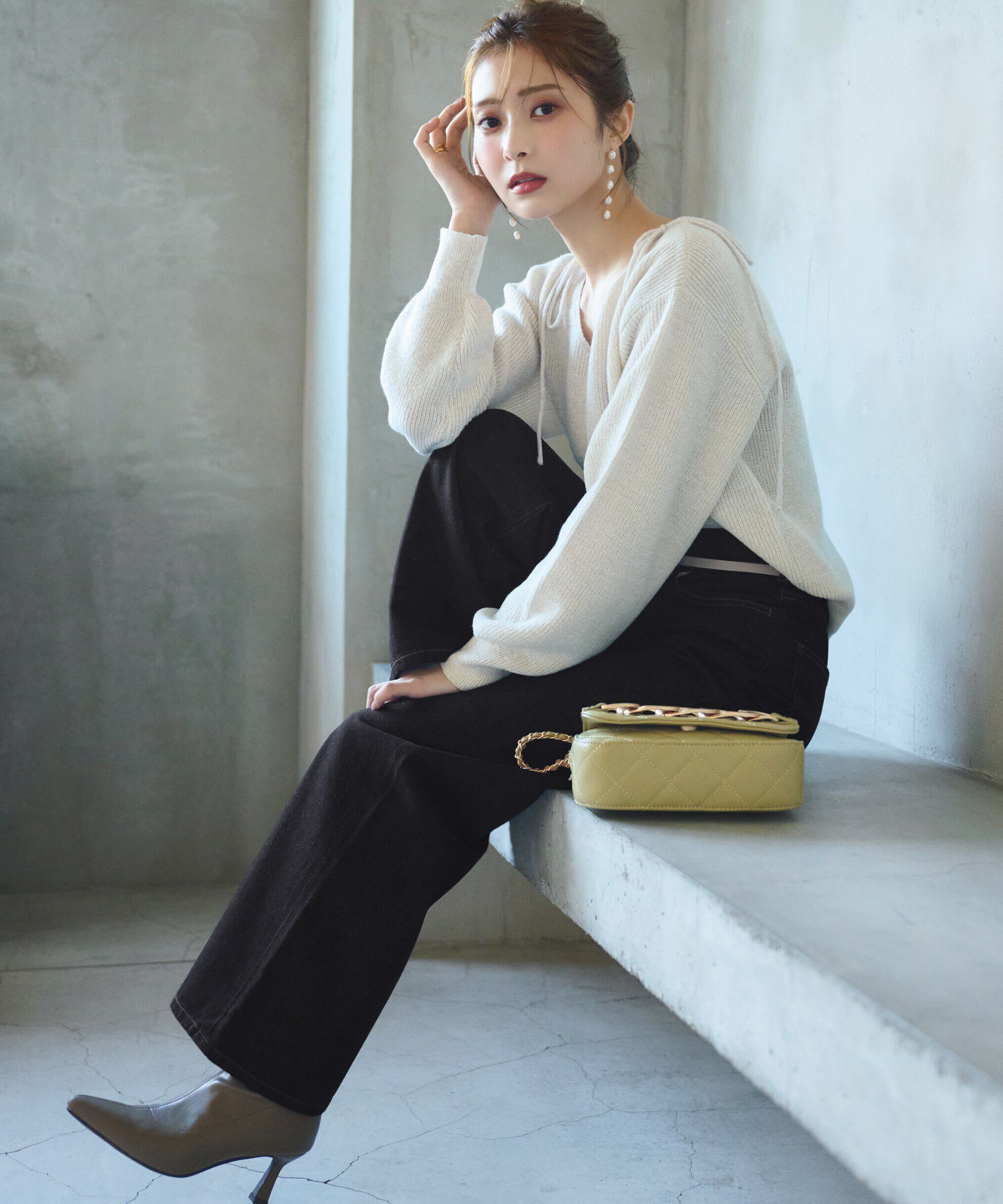 PROPORTION BODY DRESSING「90sストレートデニムライクパンツ　24AW」|その他|