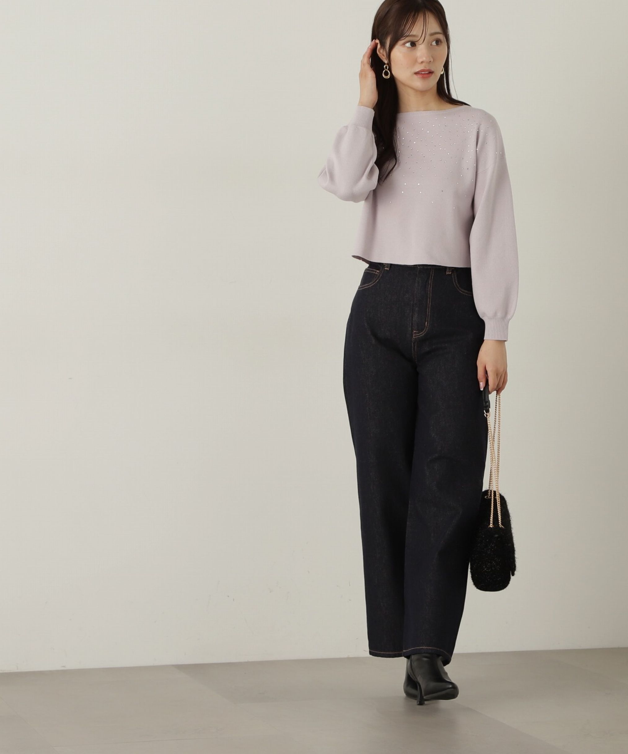 PROPORTION BODY DRESSING「90sストレートデニムライクパンツ　24AW」|その他|