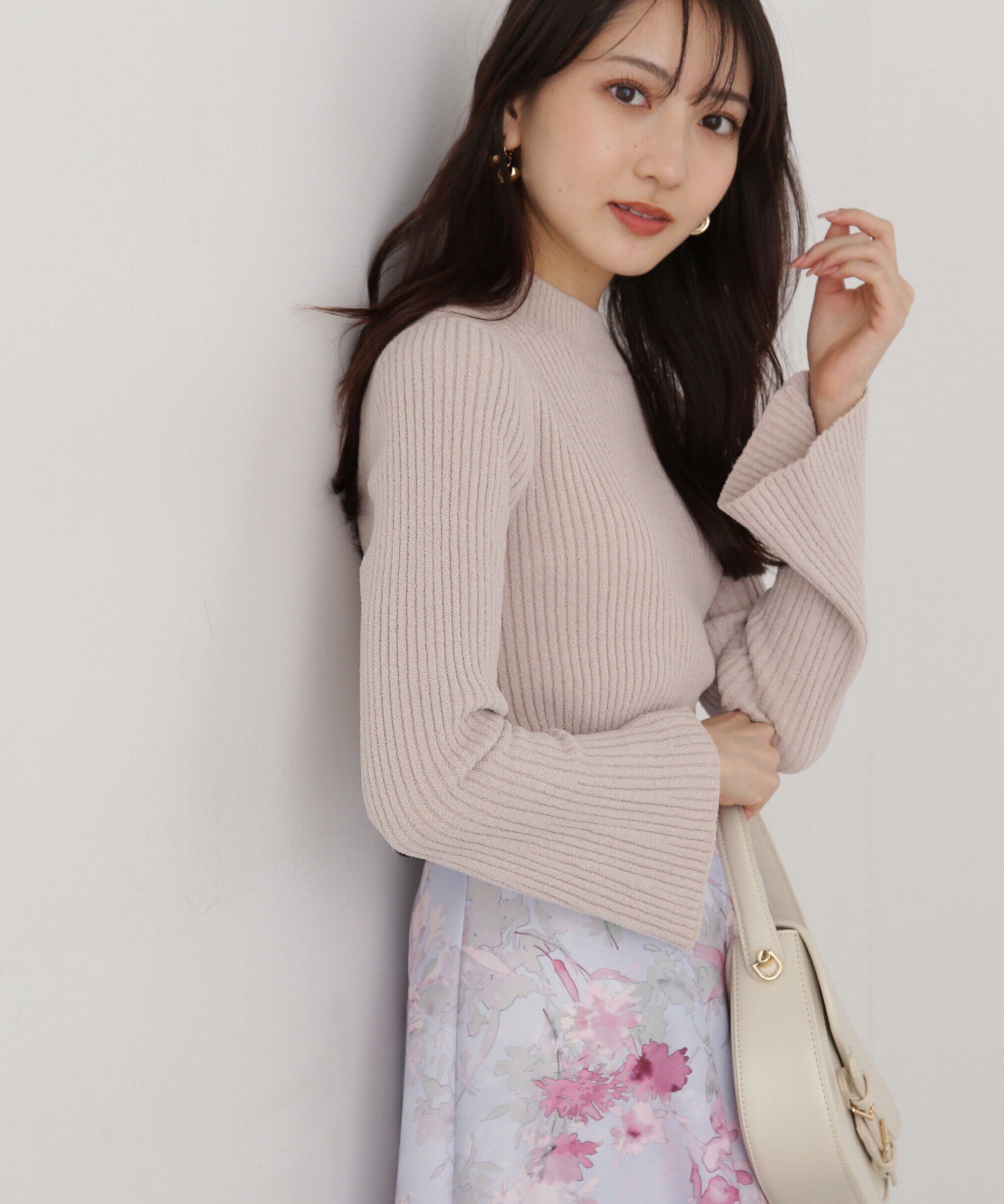 PROPORTION BODY DRESSING「ラメ入りモールリブニット」|ニット・セーター|