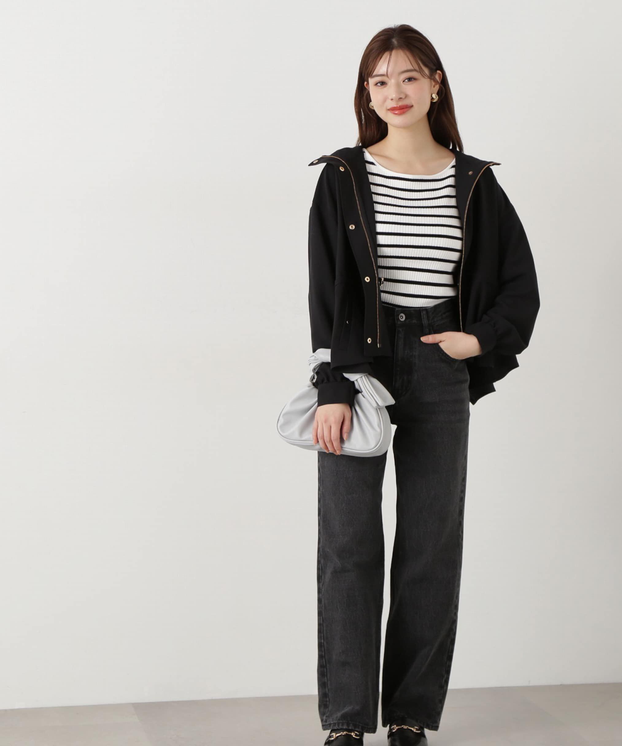 PROPORTION BODY DRESSING「ボートネックリブニット」|ニット・セーター|