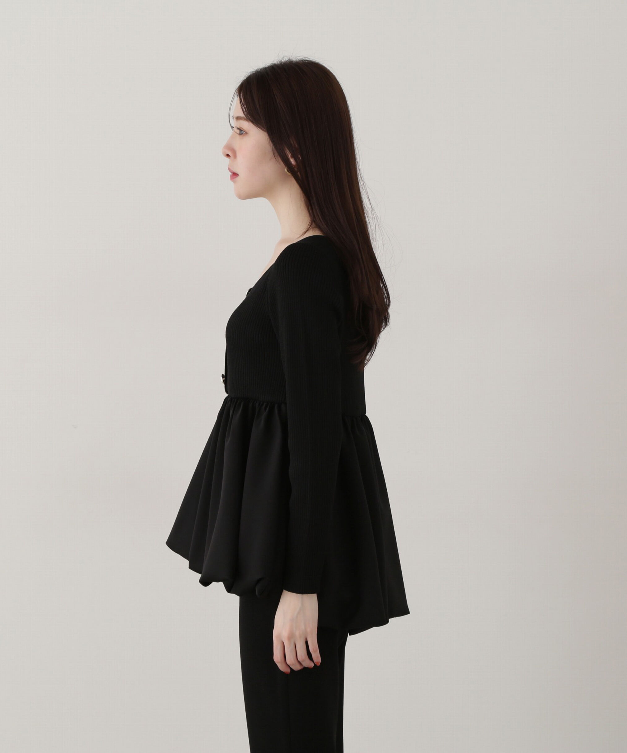 PROPORTION BODY DRESSING「バルーンリブニット」|ニット・セーター|