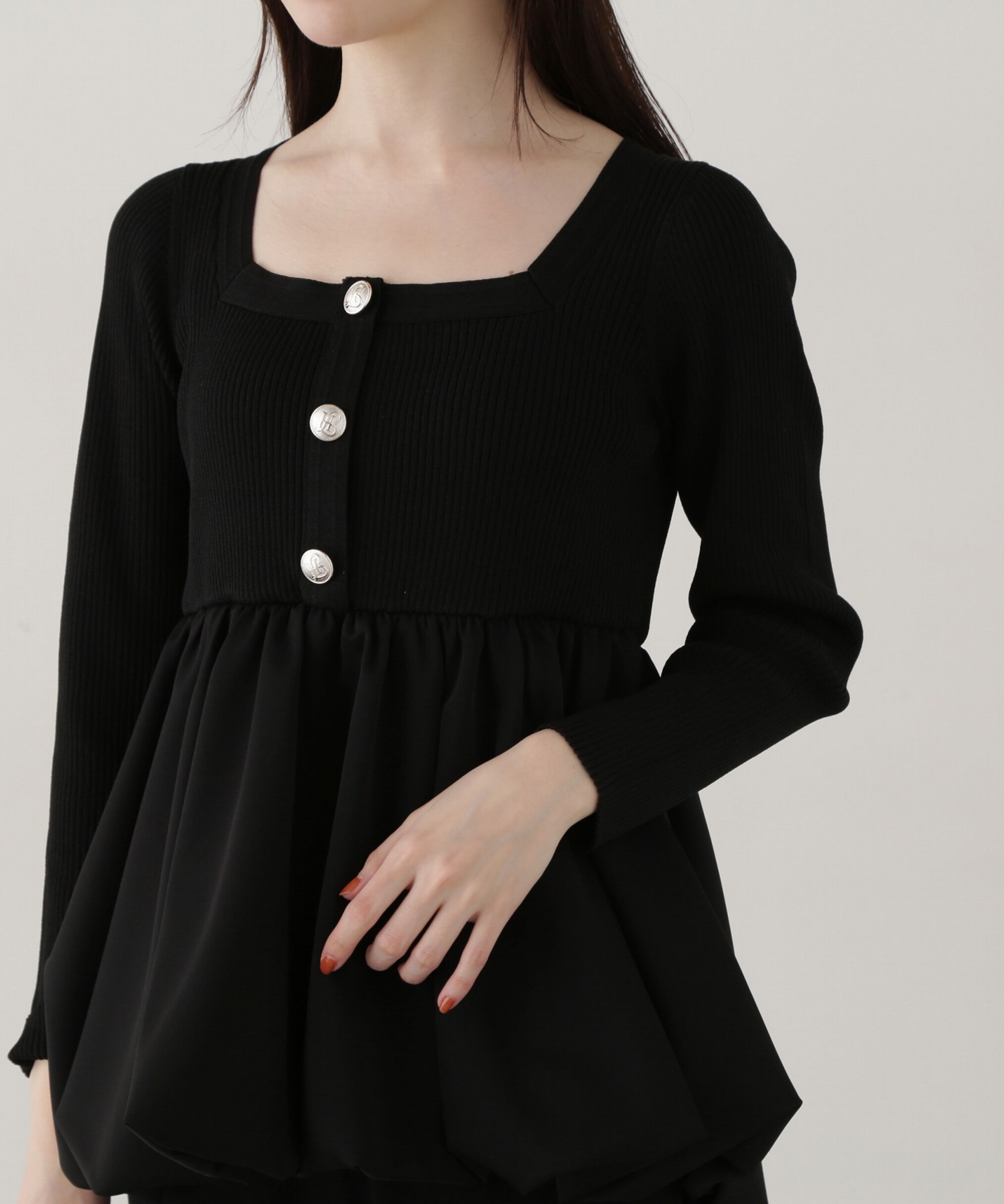 PROPORTION BODY DRESSING「バルーンリブニット」|ニット・セーター|