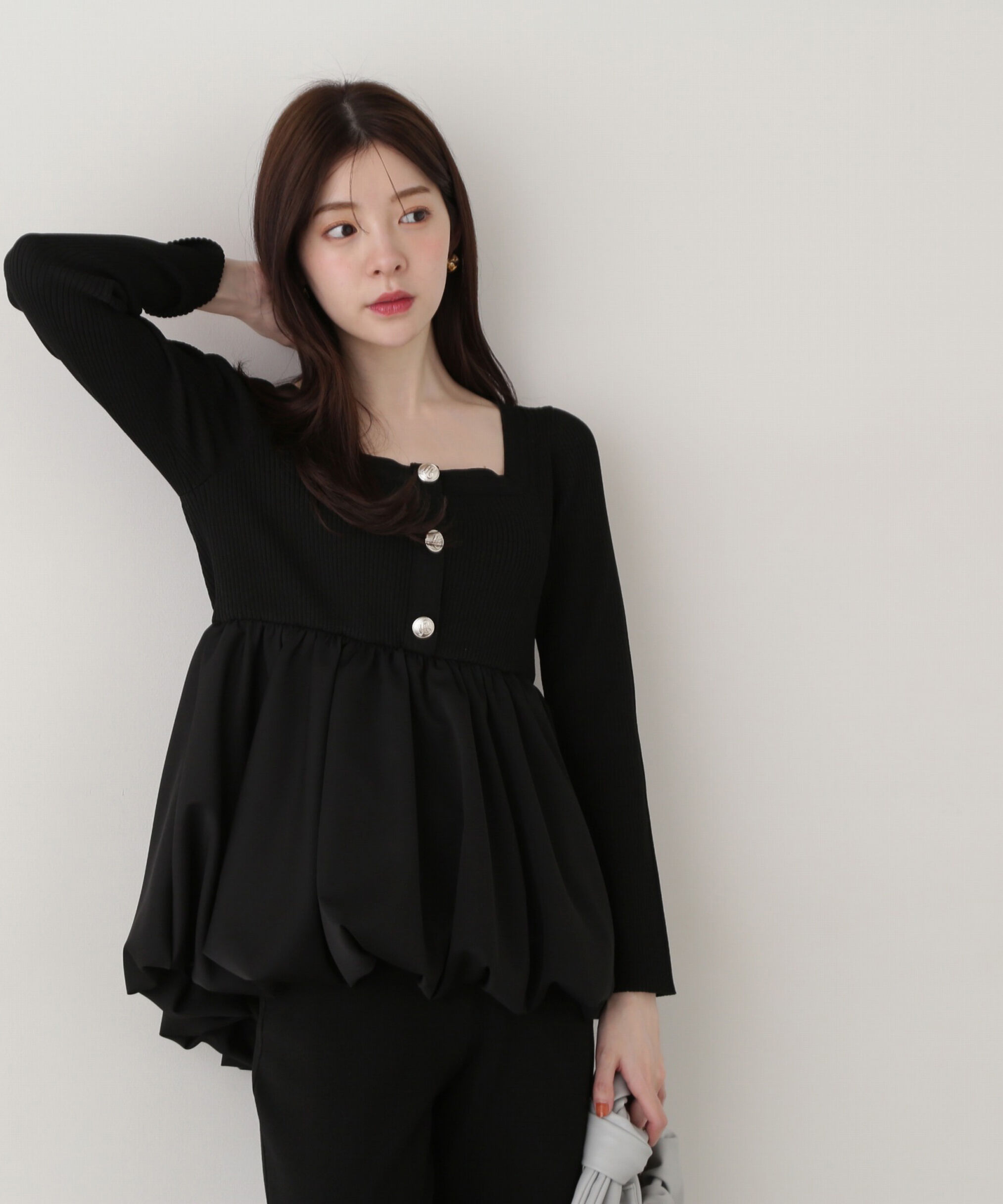 PROPORTION BODY DRESSING「バルーンリブニット」|ニット・セーター|