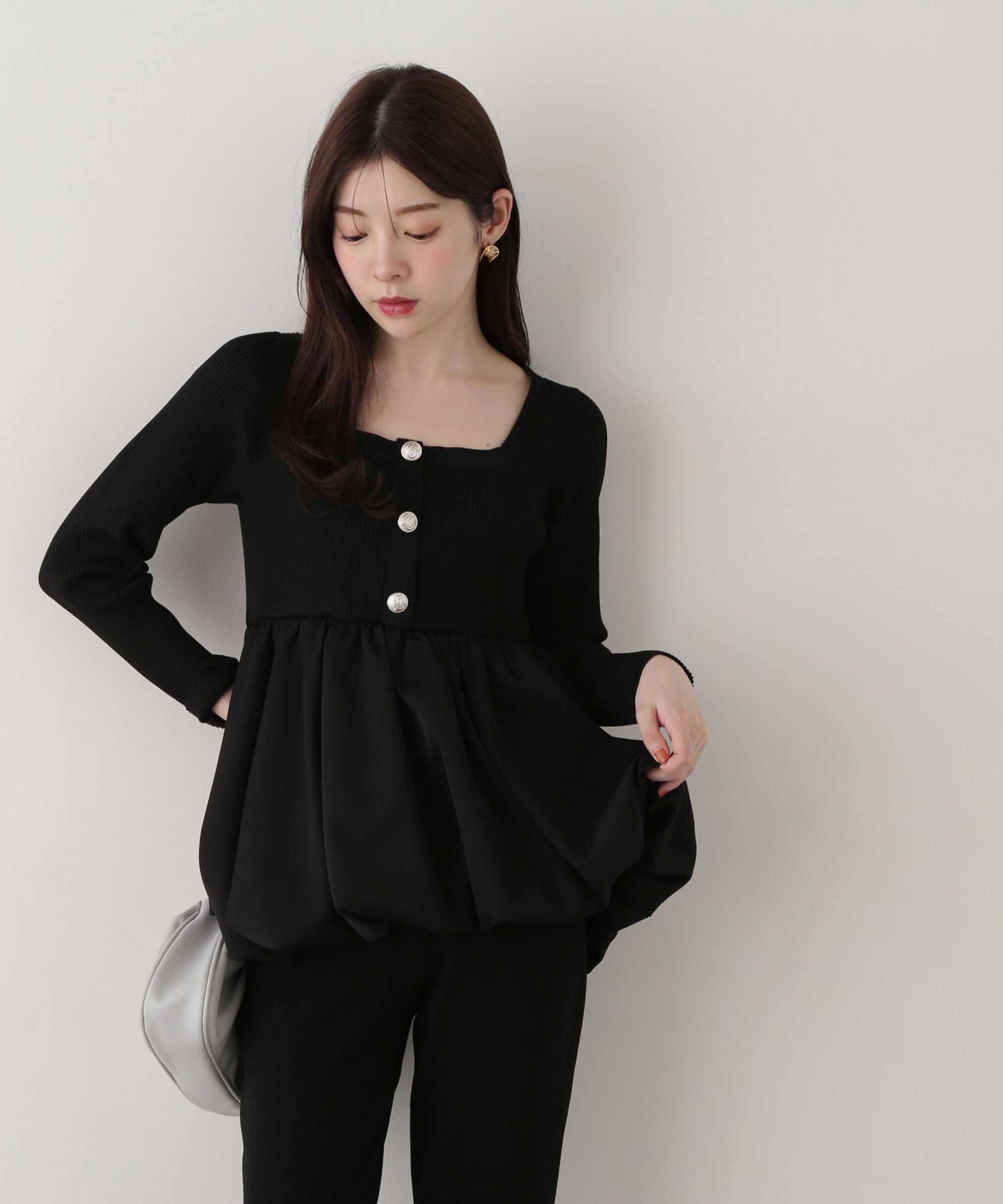 PROPORTION BODY DRESSING「バルーンリブニット」|ニット・セーター|