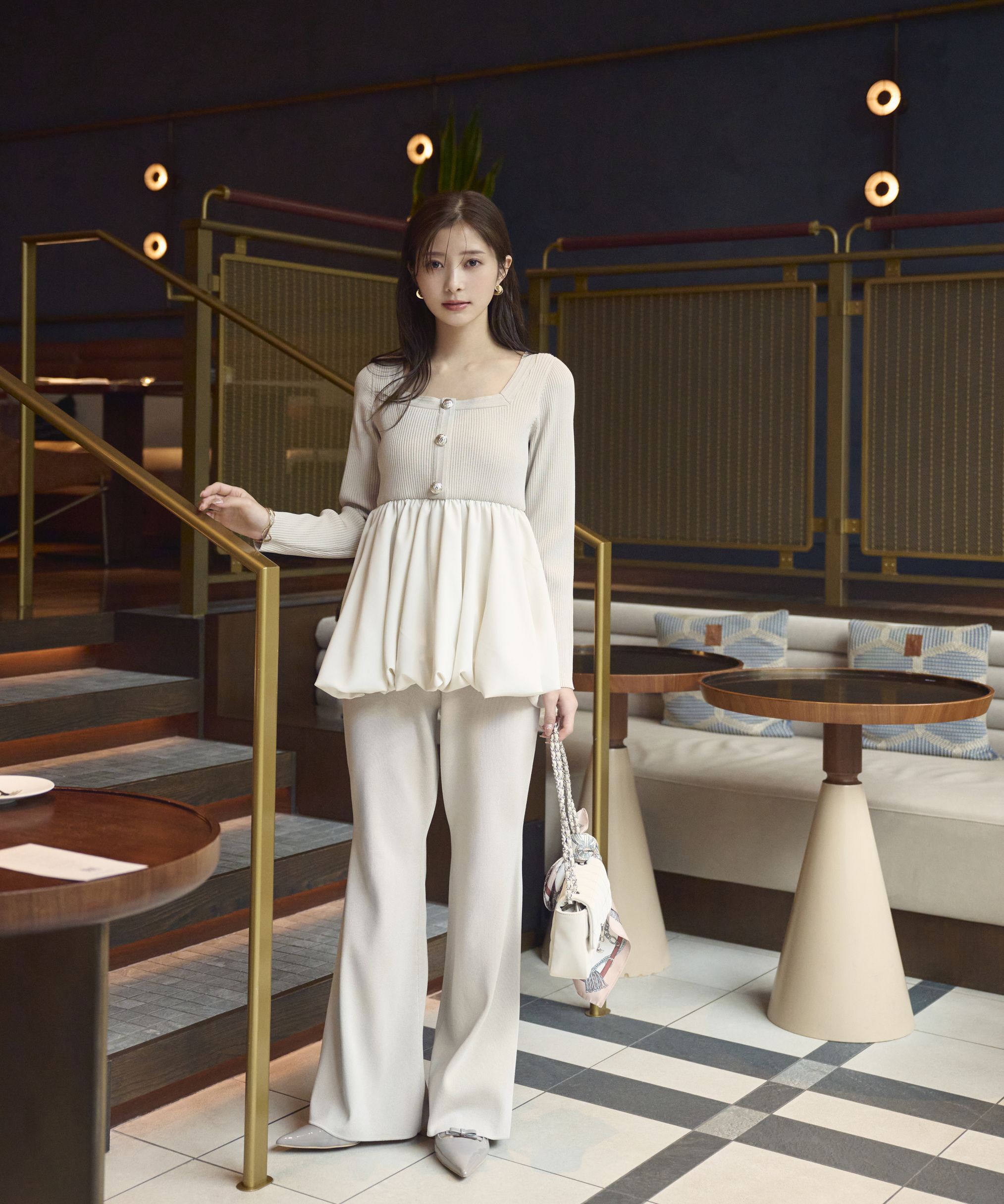 PROPORTION BODY DRESSING「バルーンリブニット」|ニット・セーター|