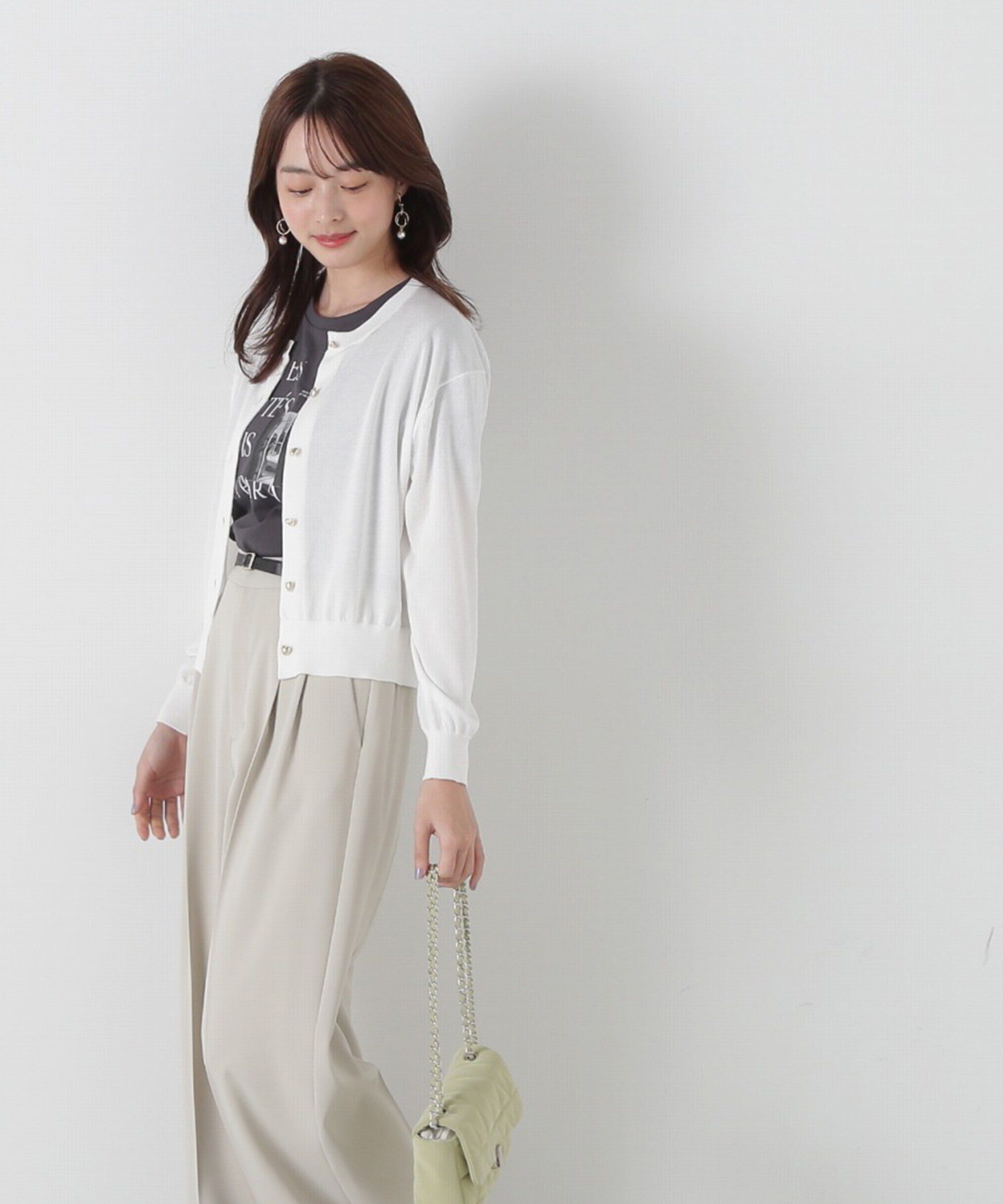 PROPORTION BODY DRESSING「ベーシックカーディガン」|カーディガン|