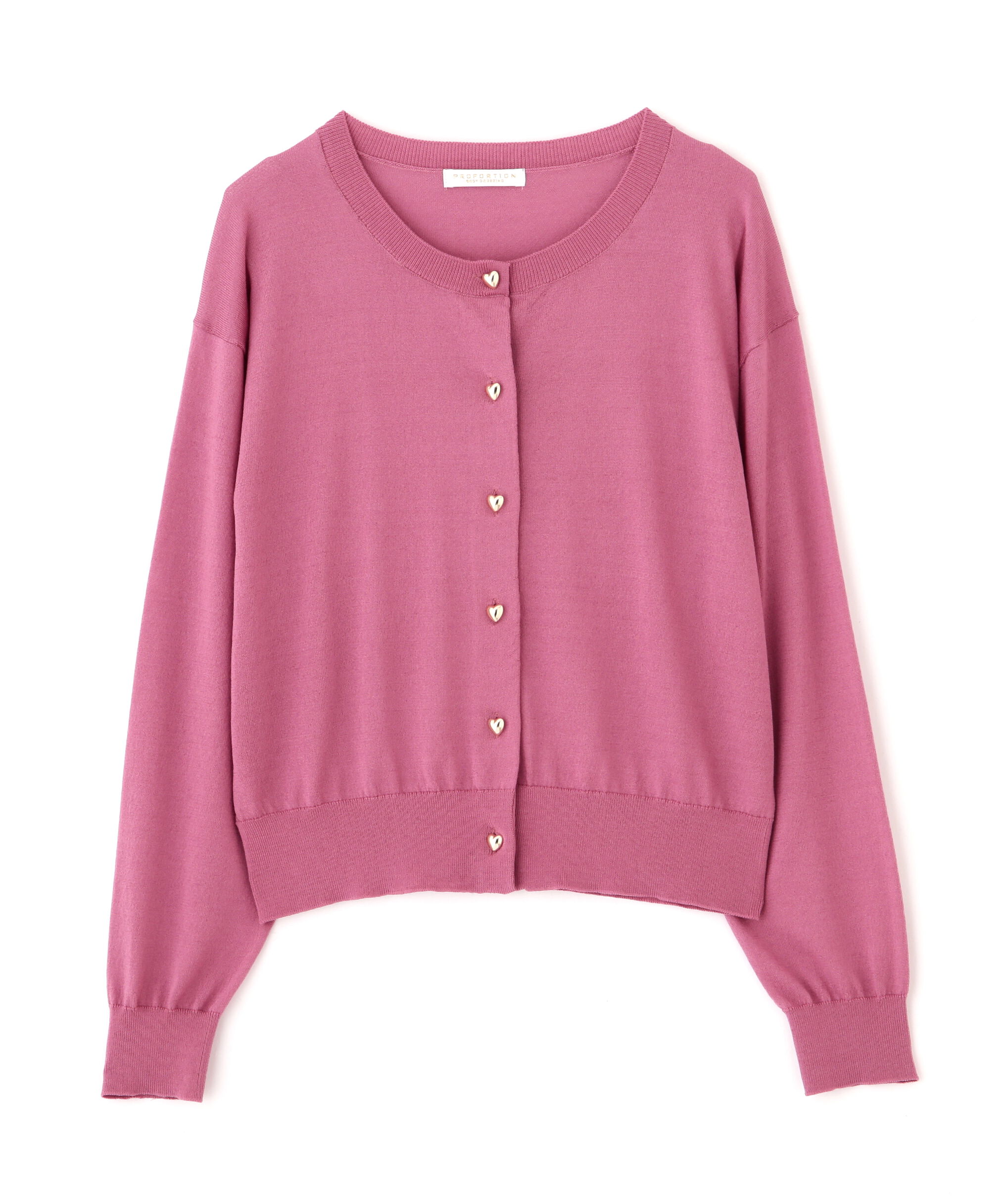 PROPORTION BODY DRESSING「ベーシックカーディガン」|カーディガン|