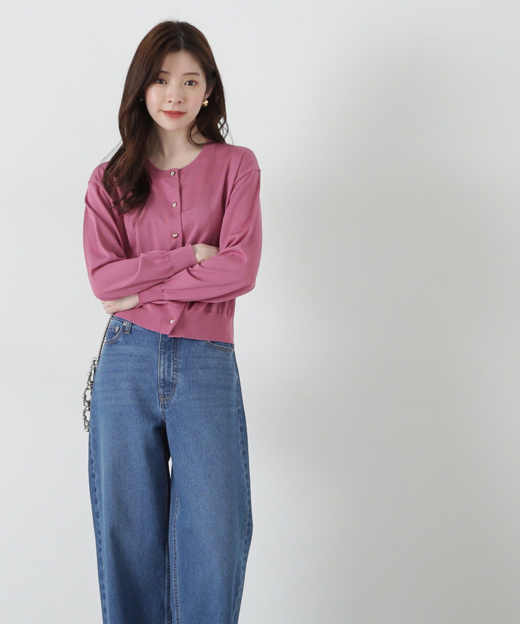 PROPORTION BODY DRESSING「ベーシックカーディガン」|カーディガン|