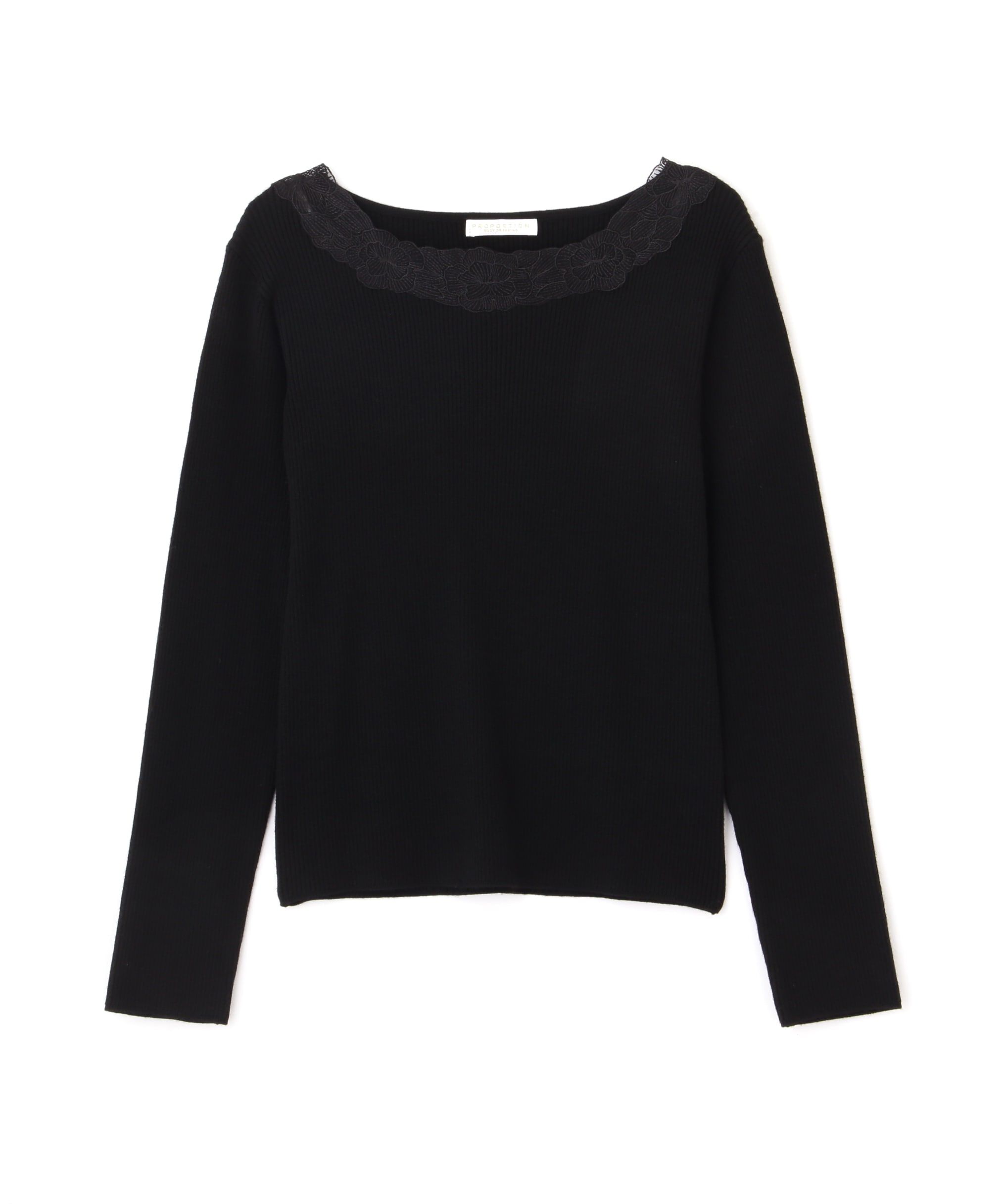 PROPORTION BODY DRESSING「エンブロイダリーリブニット WEB限定」|ニット・セーター|