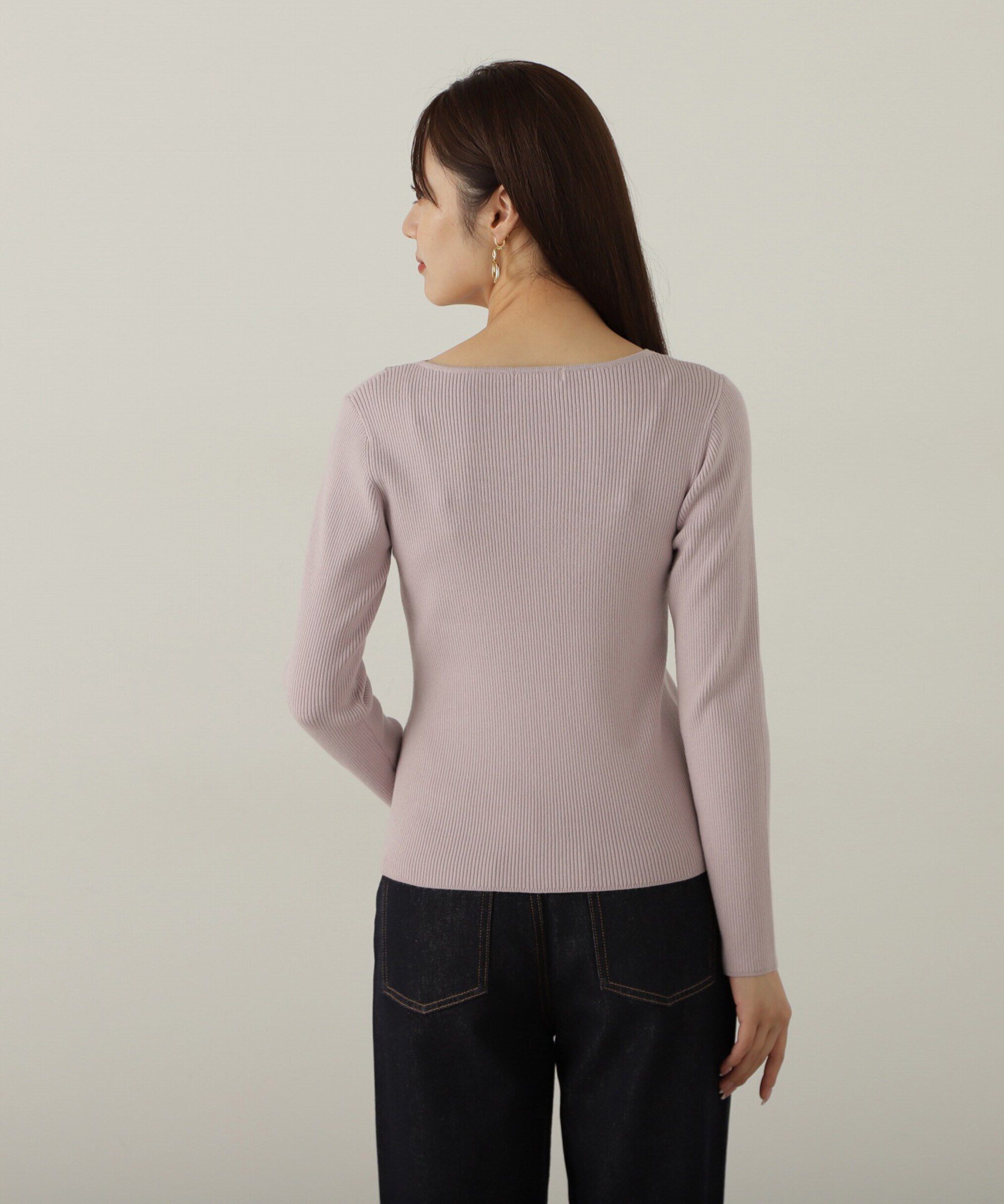 PROPORTION BODY DRESSING「エンブロイダリーリブニット WEB限定」|ニット・セーター|