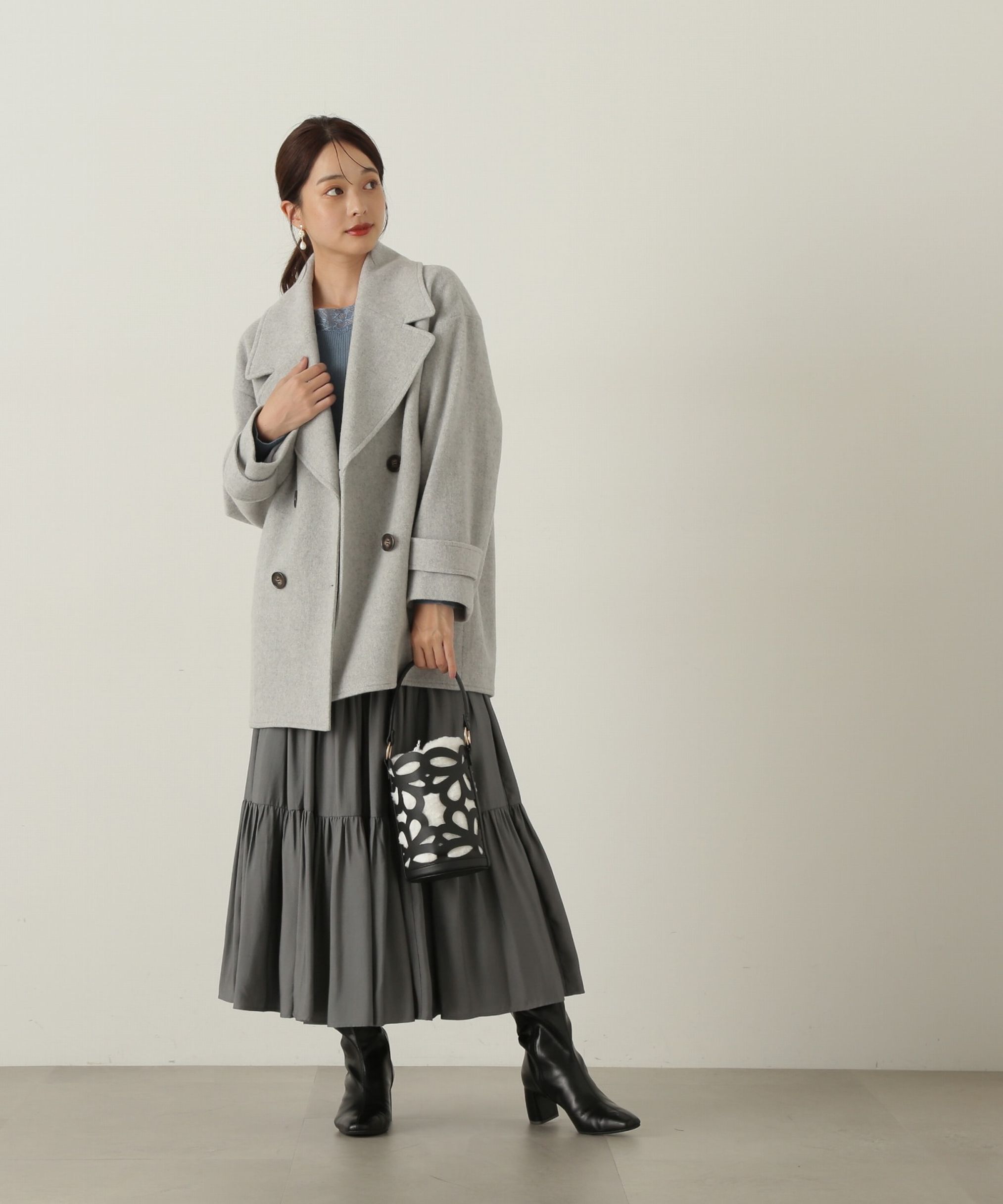 PROPORTION BODY DRESSING「エンブロイダリーリブニット WEB限定」|ニット・セーター|