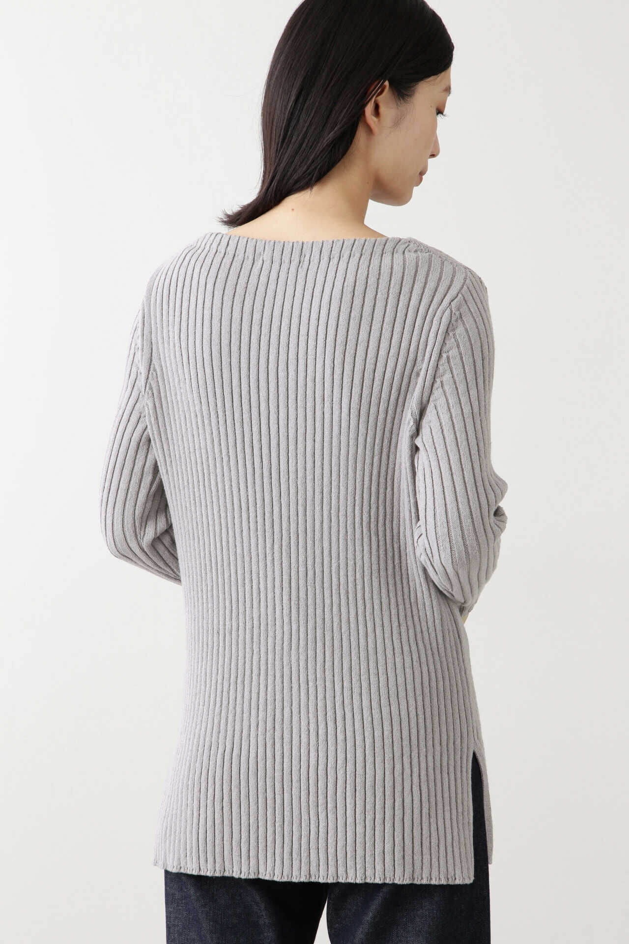  「コットンナイロンリブニット」|ニット・セーター|